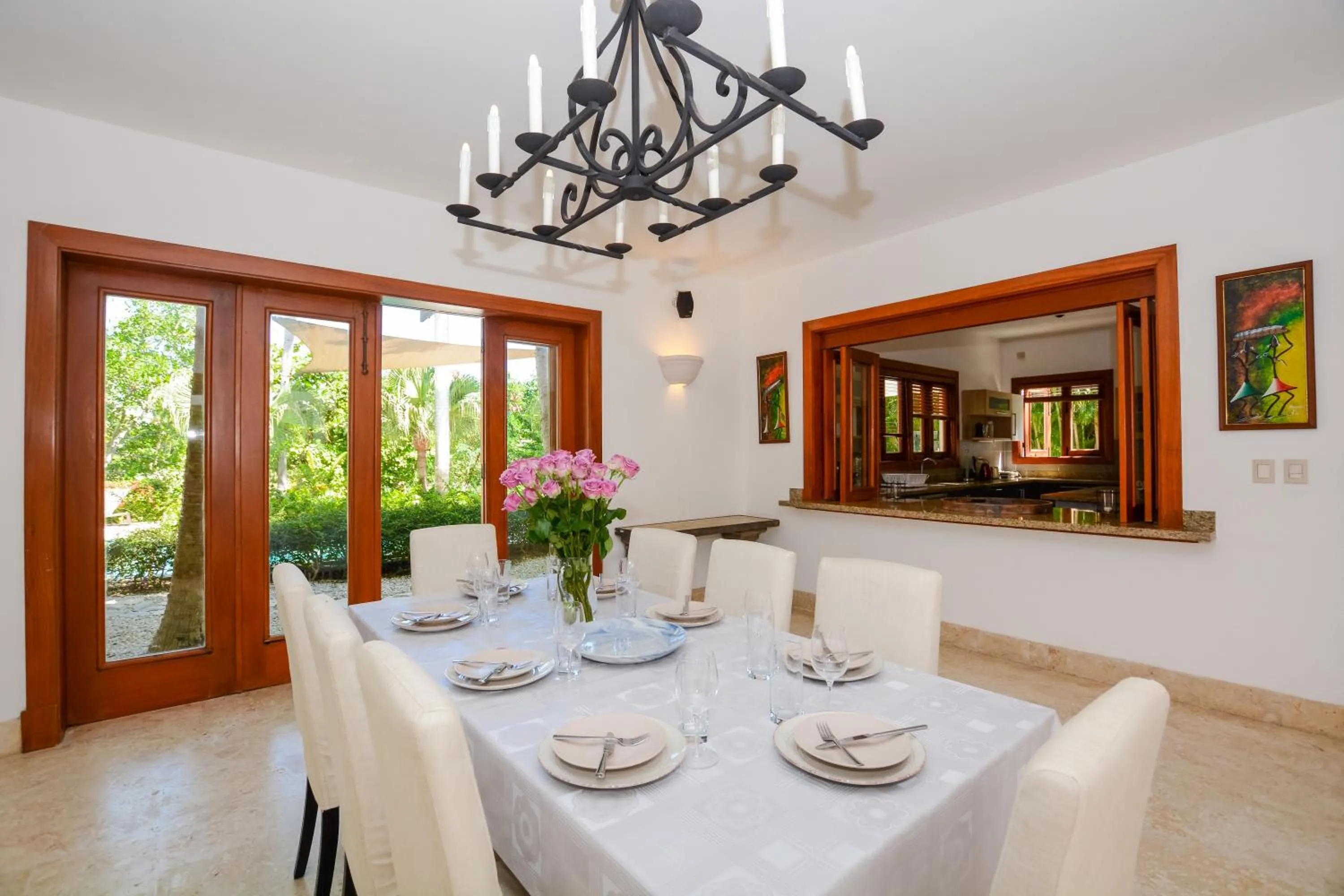 Decorative detail in Private Pool Villa in PuntaCana Resort & Club