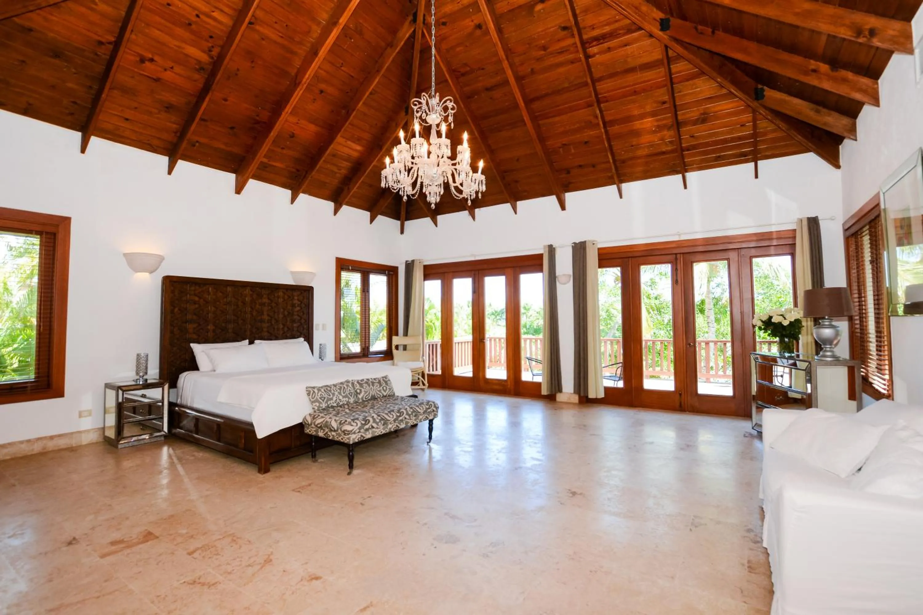 Bed in Private Pool Villa in PuntaCana Resort & Club