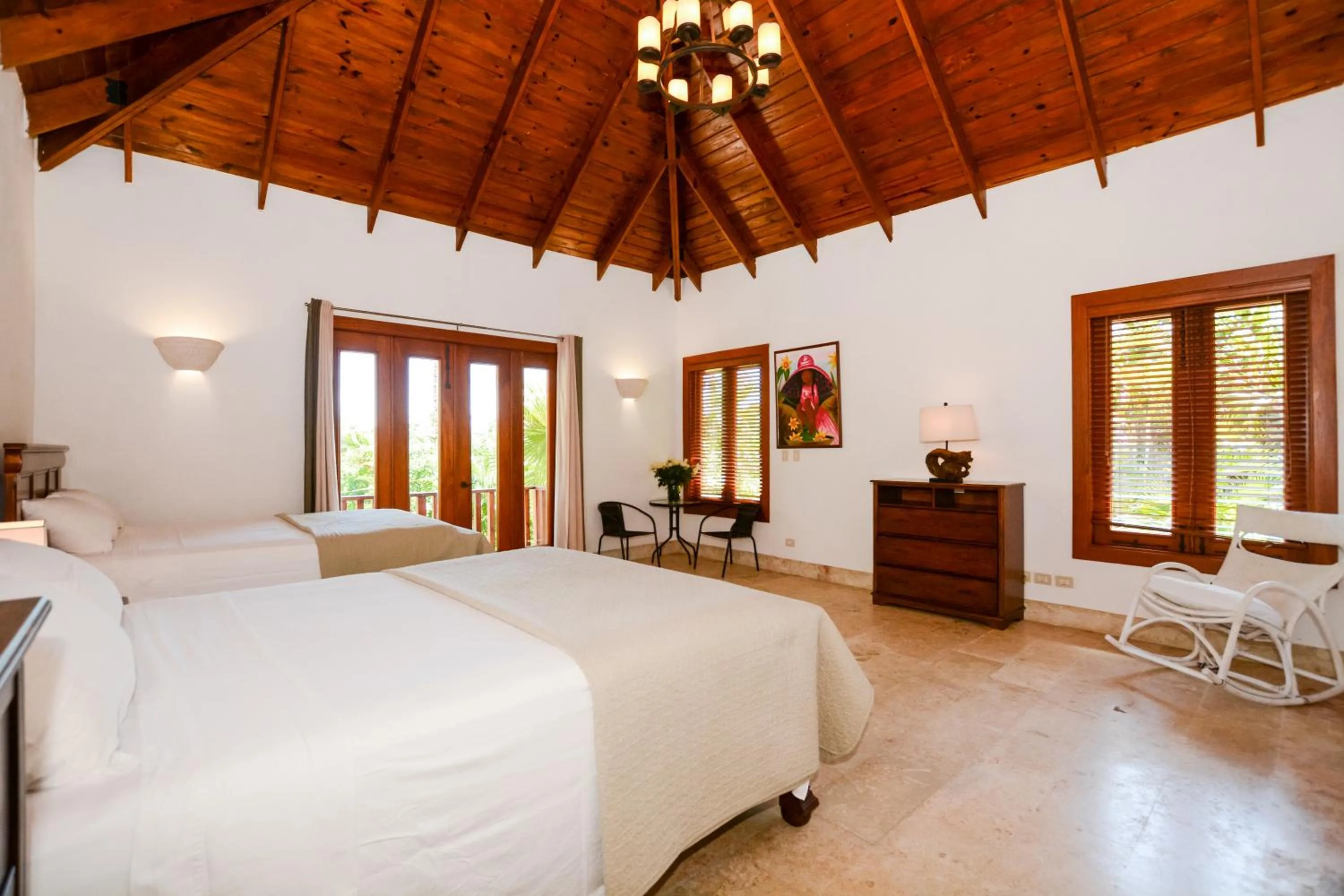 Bed in Private Pool Villa in PuntaCana Resort & Club