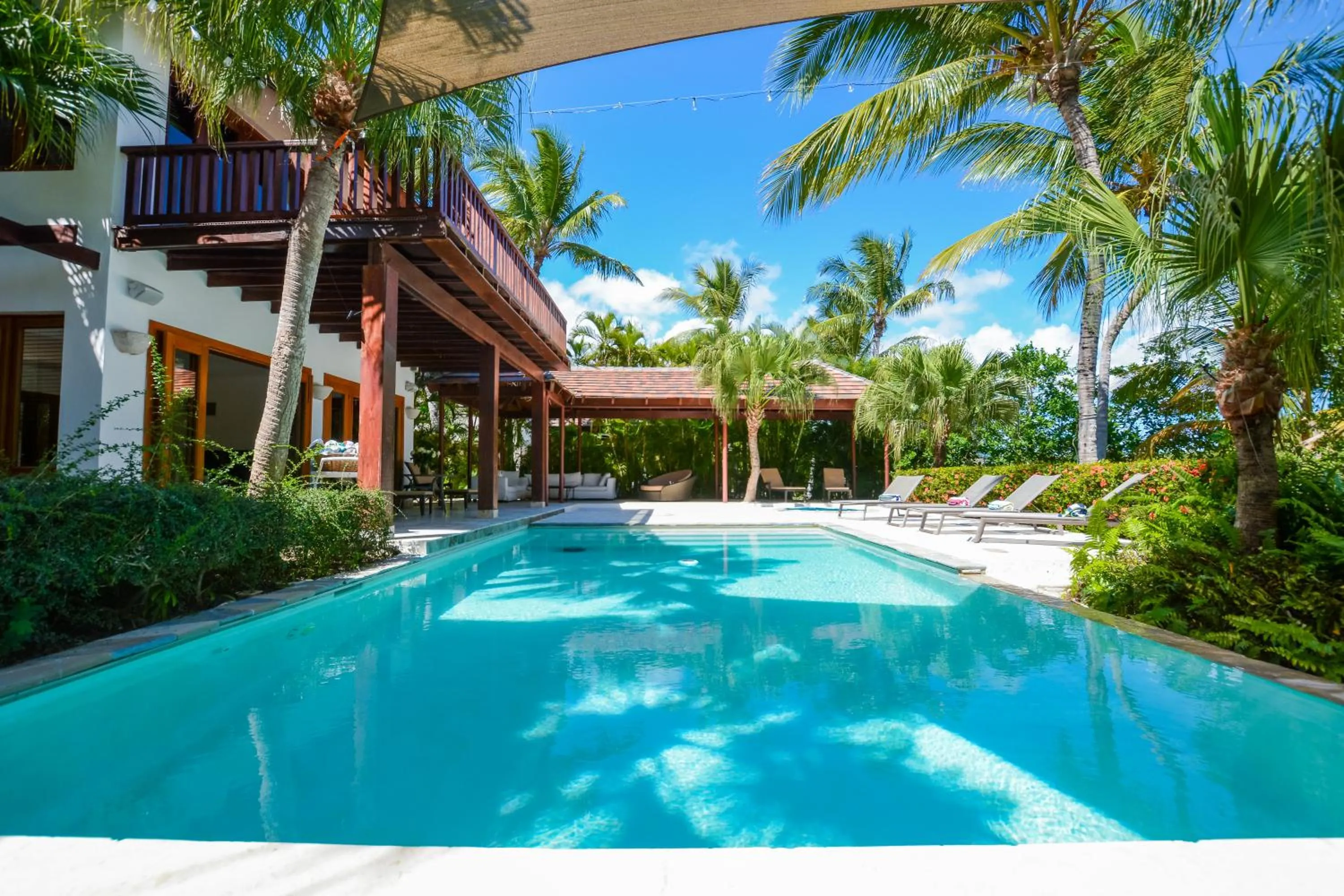 Garden in Private Pool Villa in PuntaCana Resort & Club