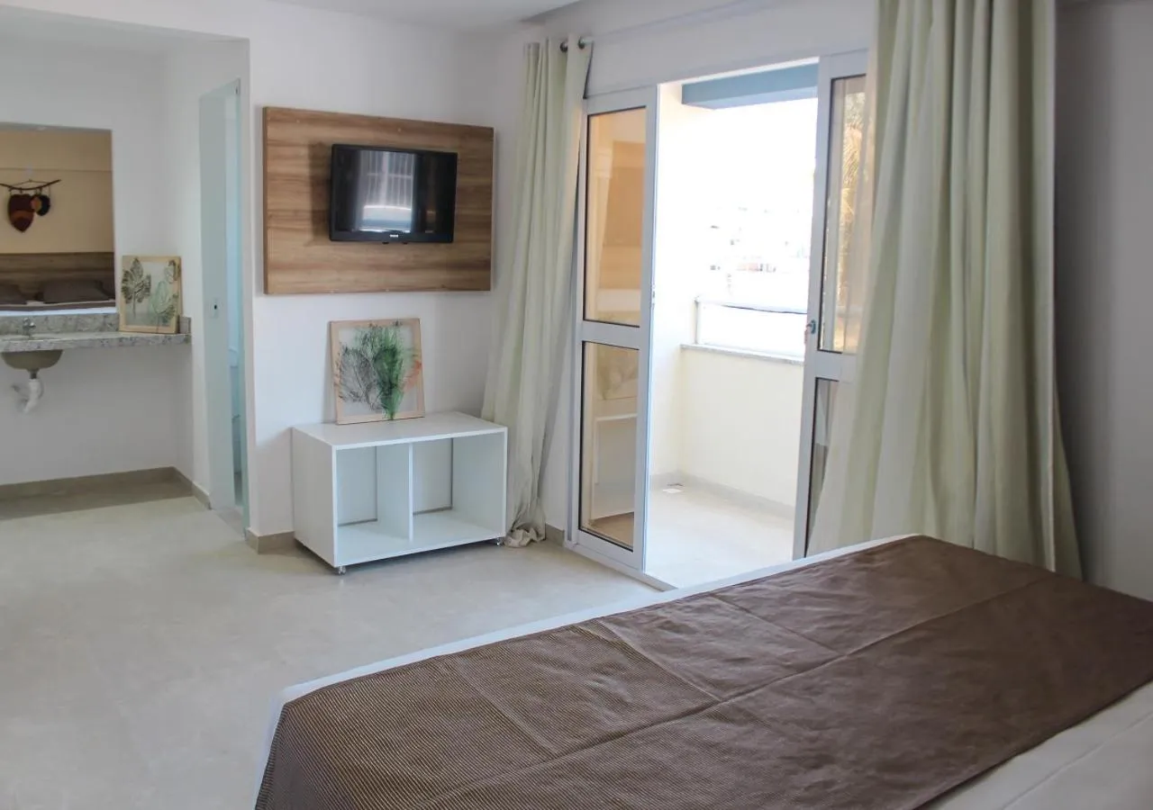 TV and multimedia, Bed in Pousada Jardins Tropical