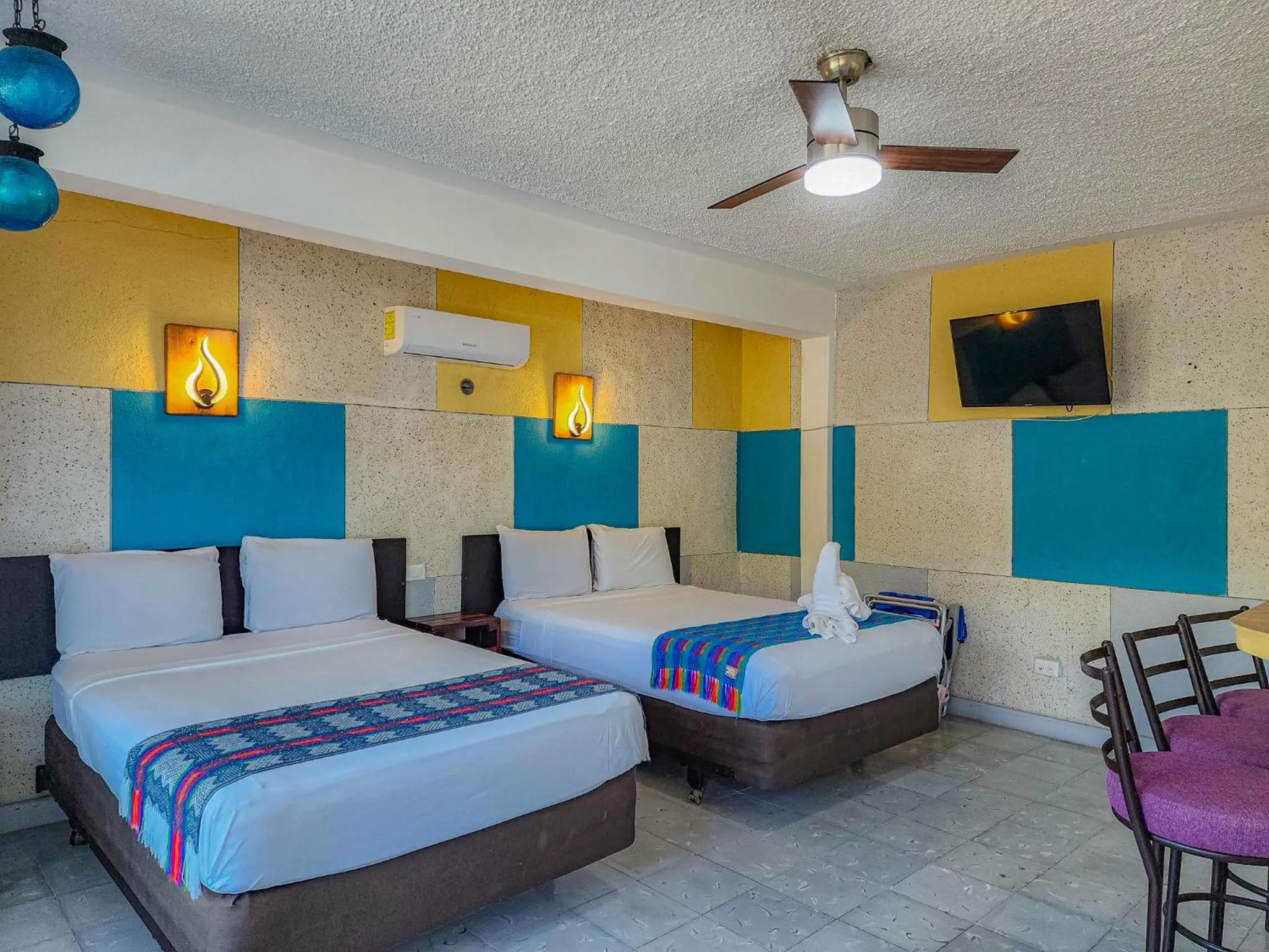 Photo of the whole room, Bed in Antillas