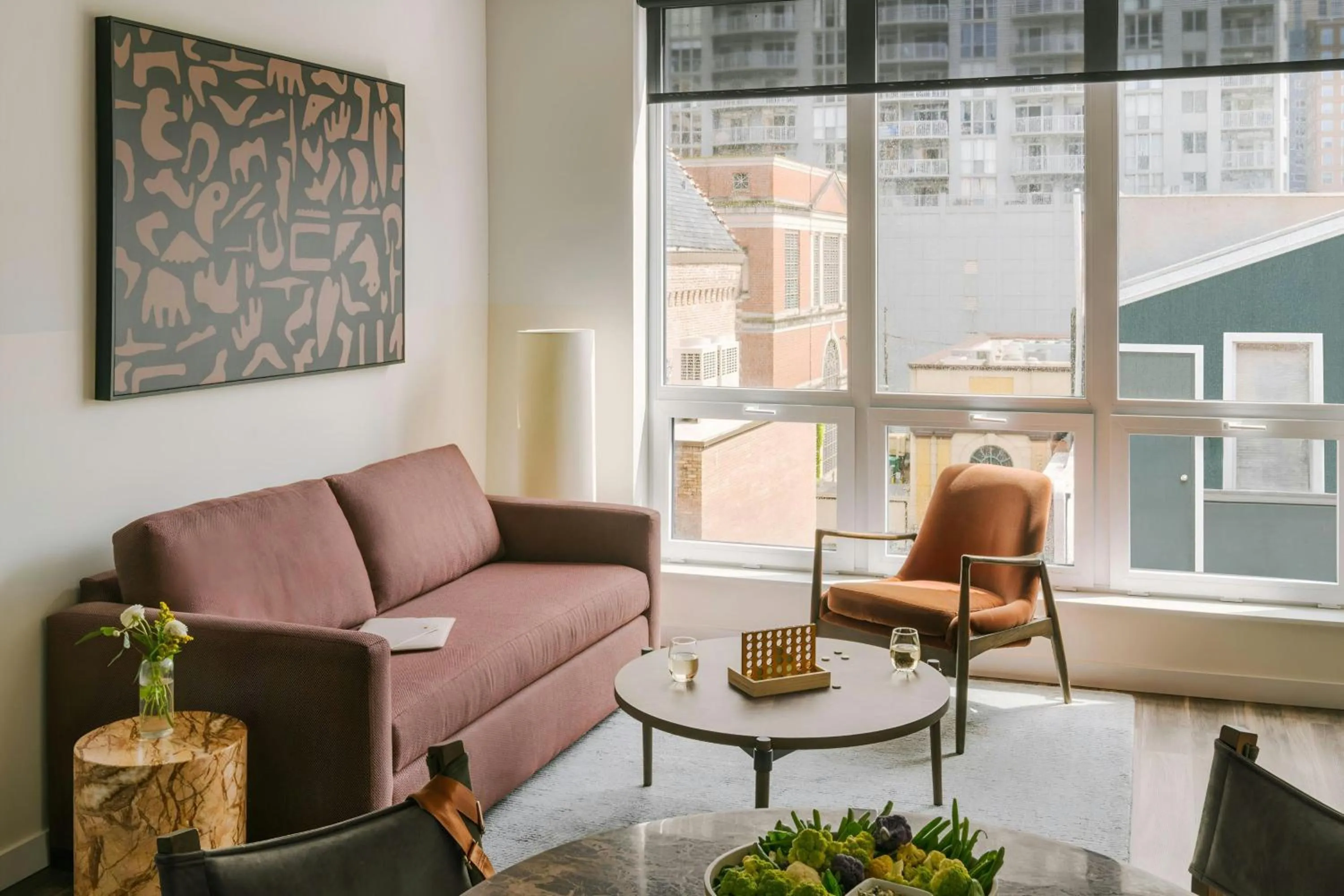 Living room in Sonder by Marriott Bonvoy The Opal Apartments River North