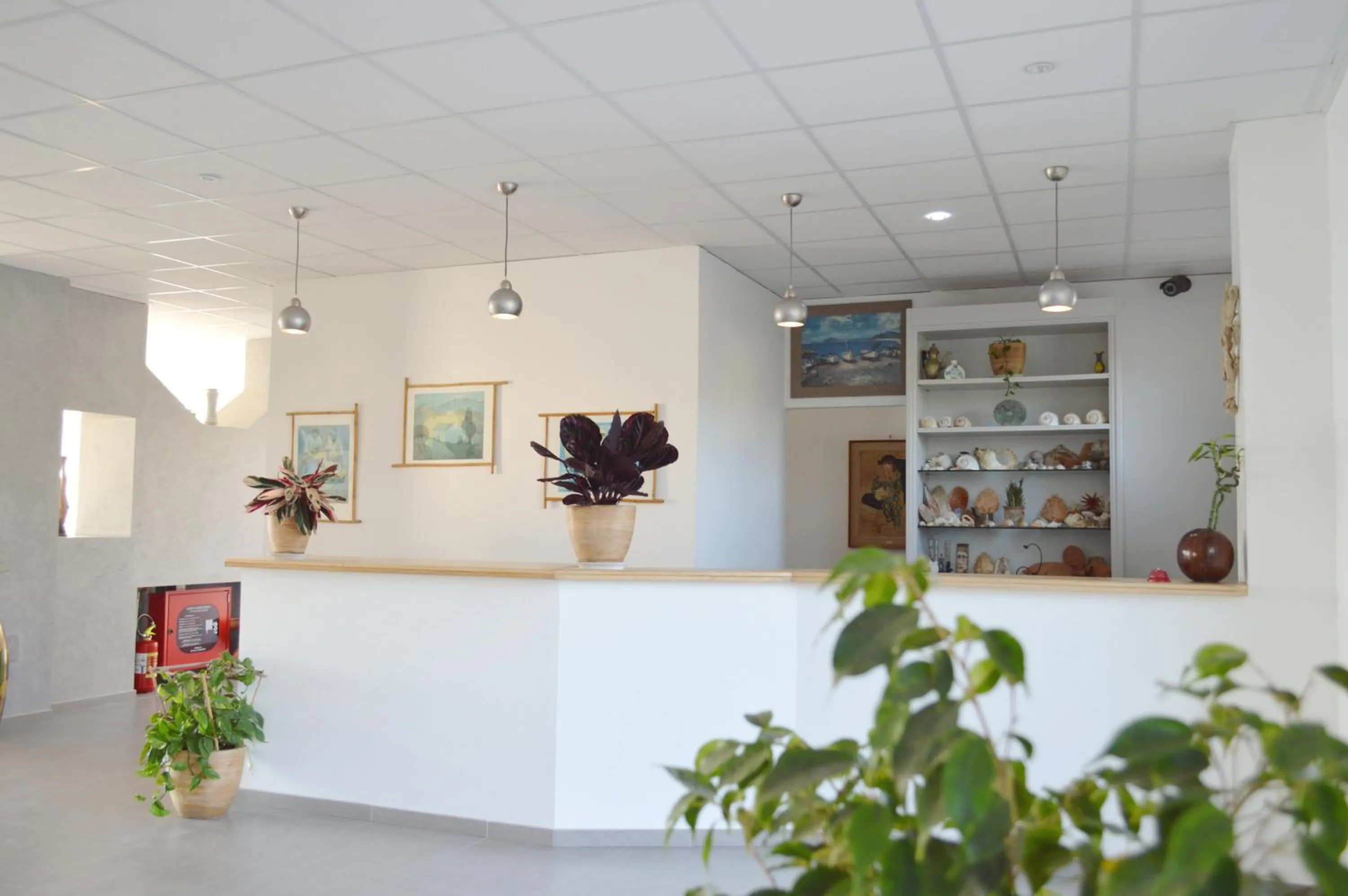 Lobby or reception in Capo Nettuno Hotel