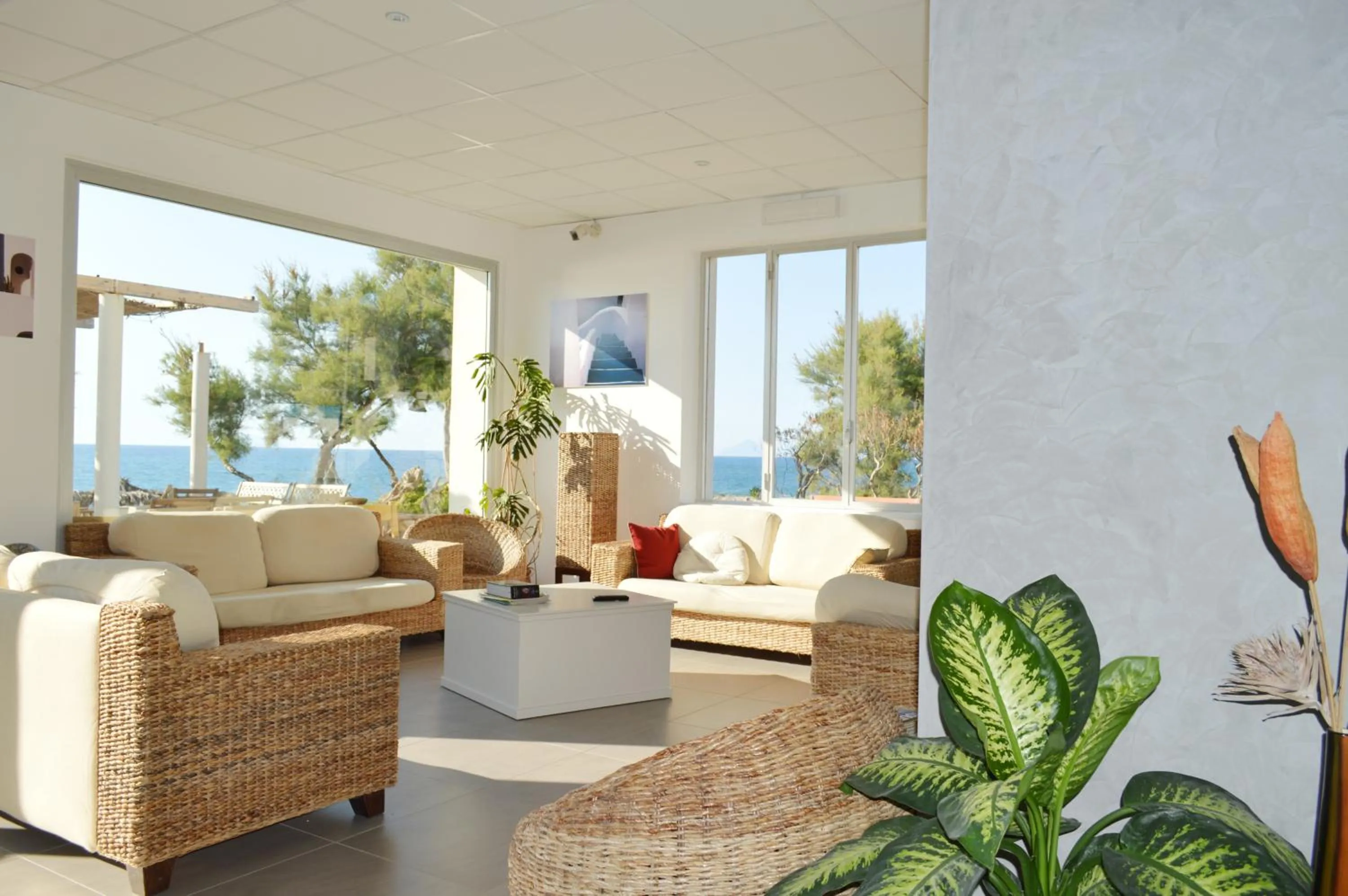 Lobby or reception in Capo Nettuno Hotel