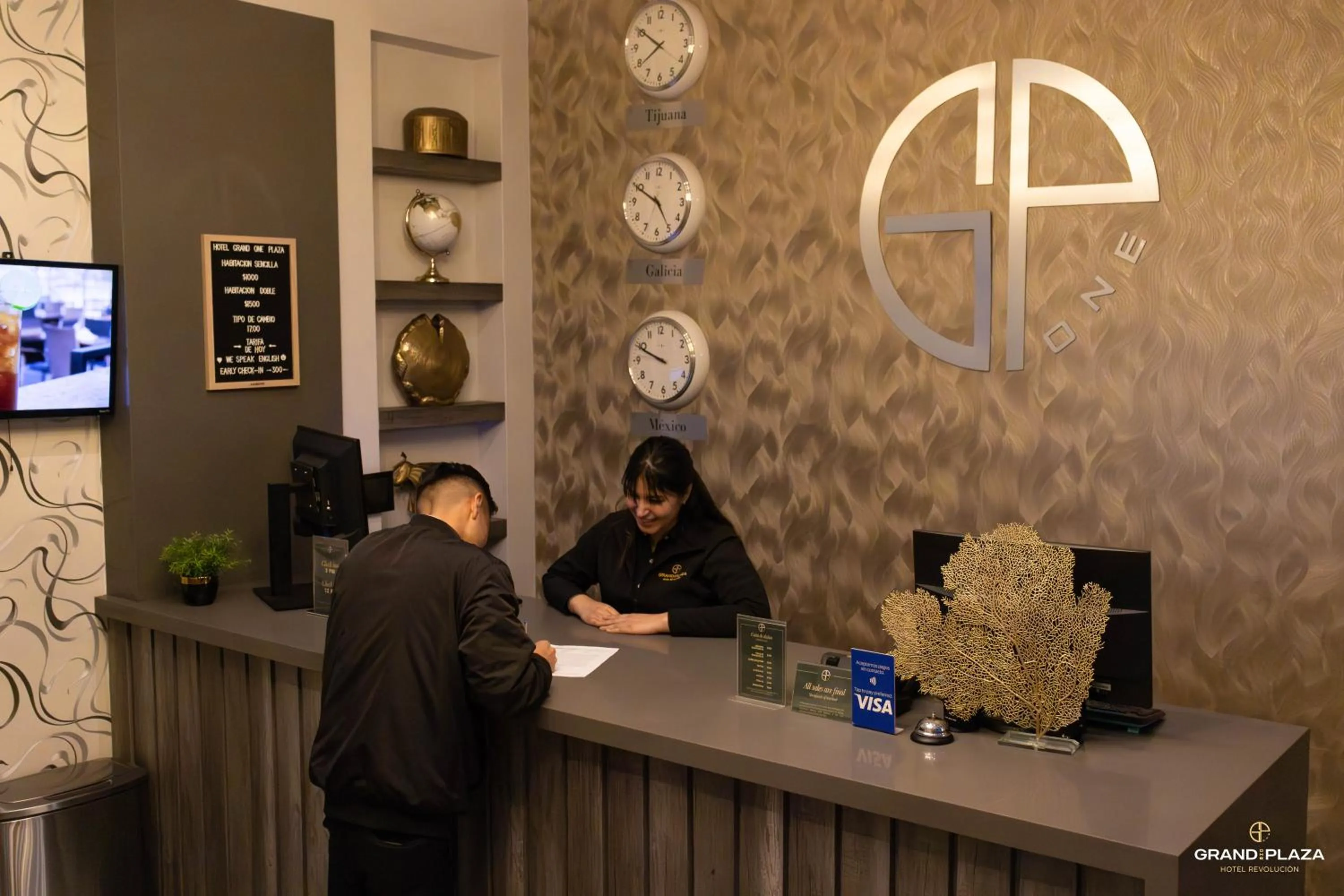 Lobby or reception in Hotel Grand One Plaza