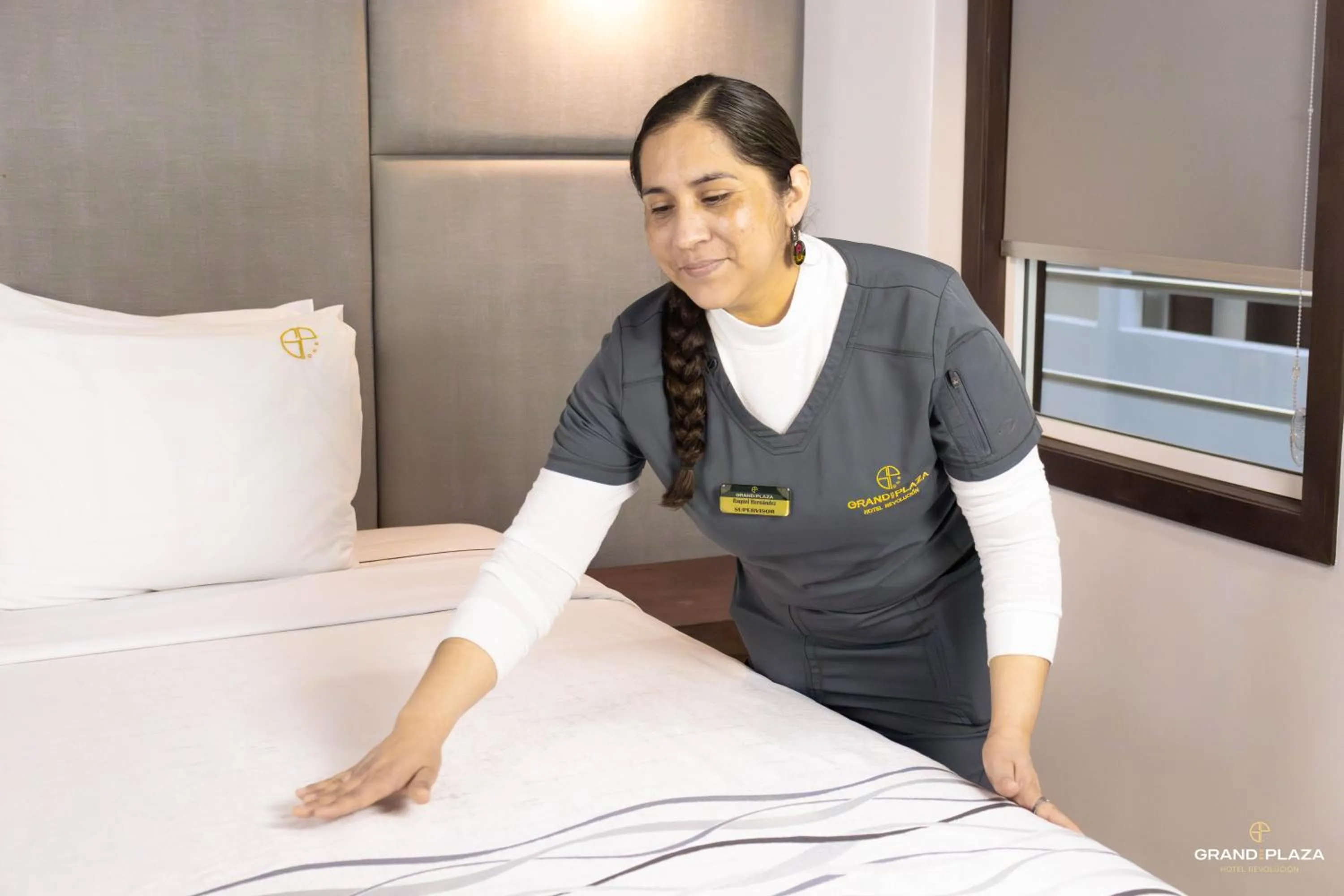 Bed in Hotel Grand One Plaza