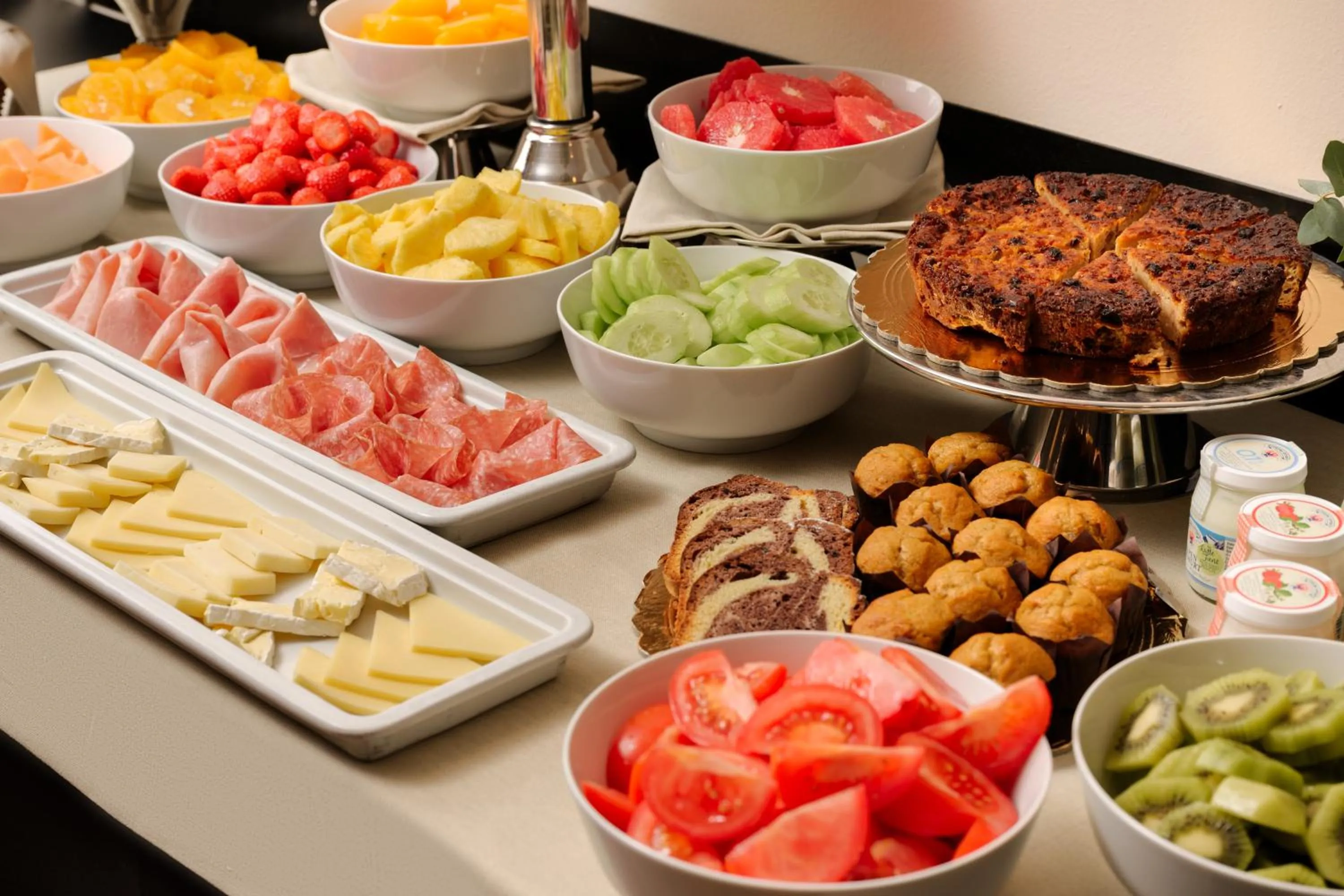 Continental breakfast in Hotel Barchetta Excelsior