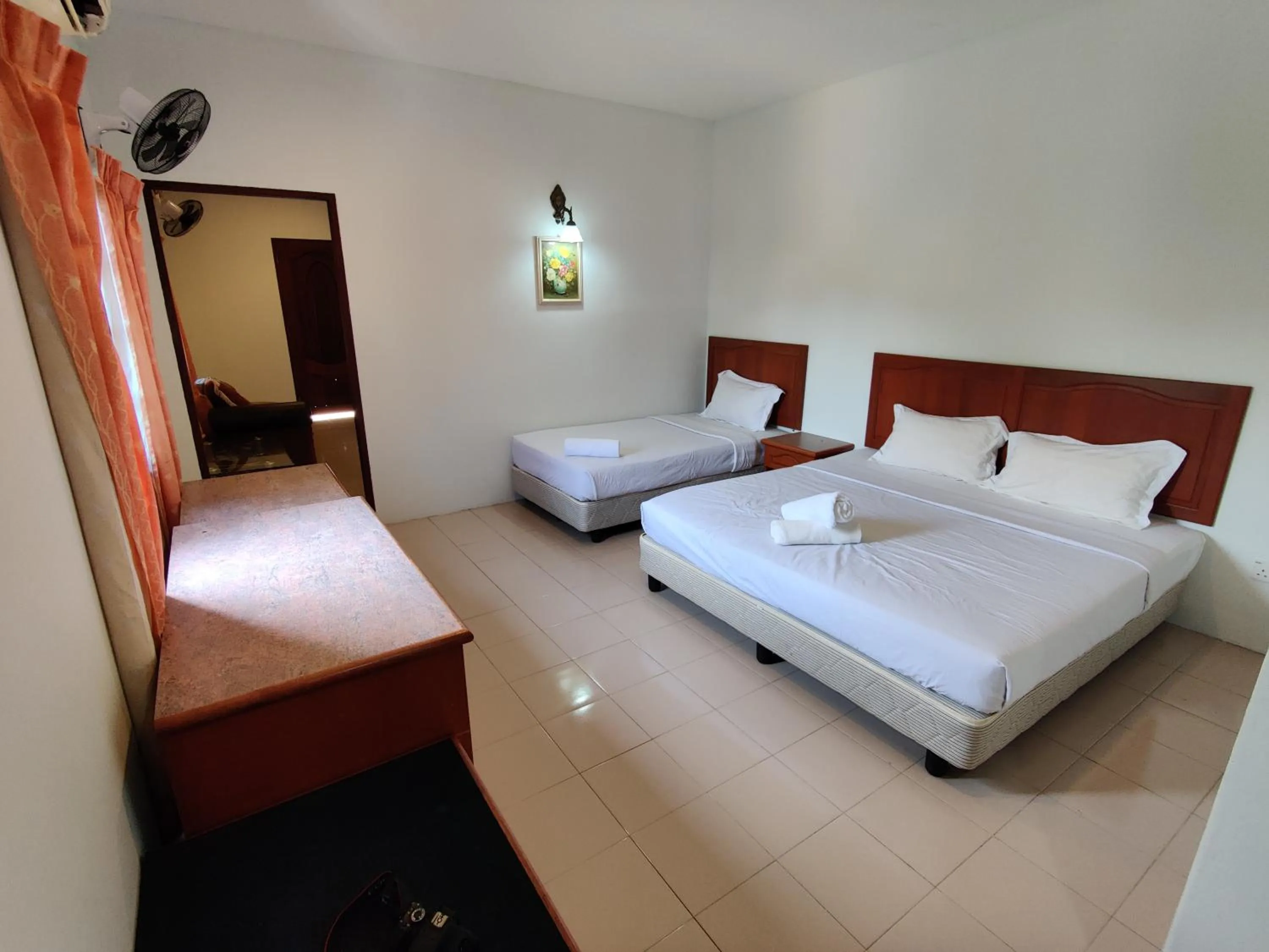 Bed in Tekoma Resort Taman Negara