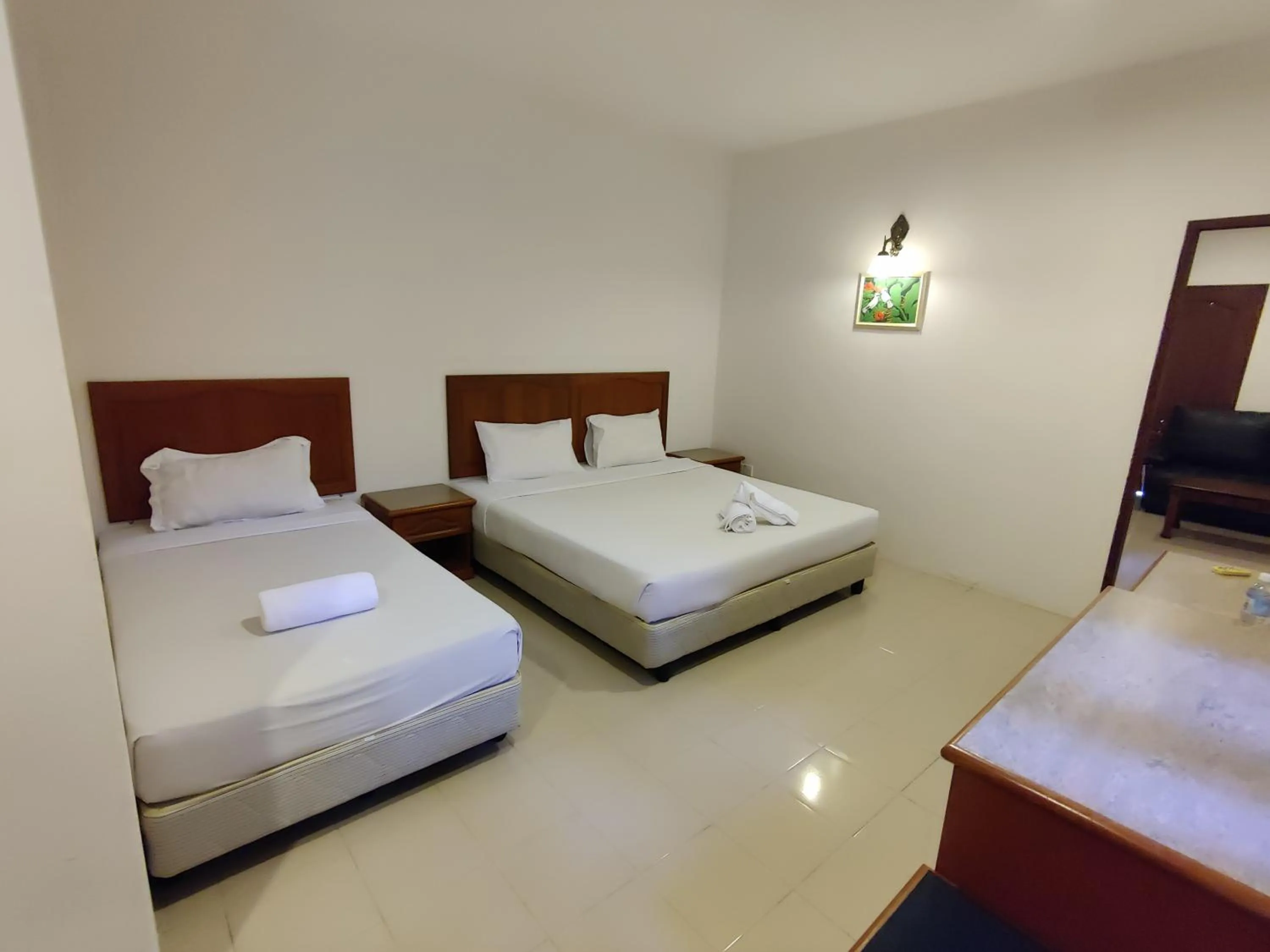 Bed in Tekoma Resort Taman Negara