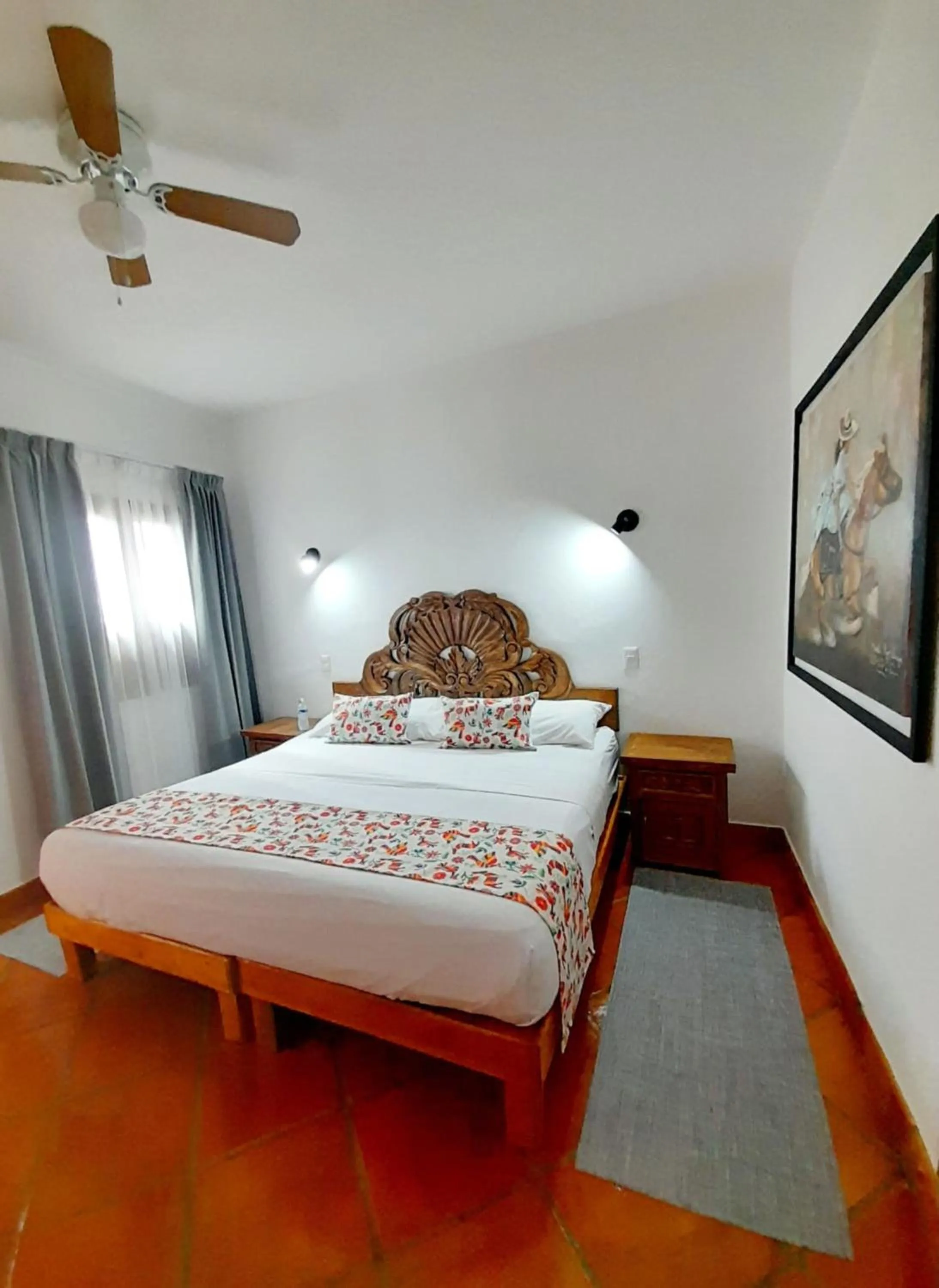 Bedroom, Bed in Hotel La Lejona