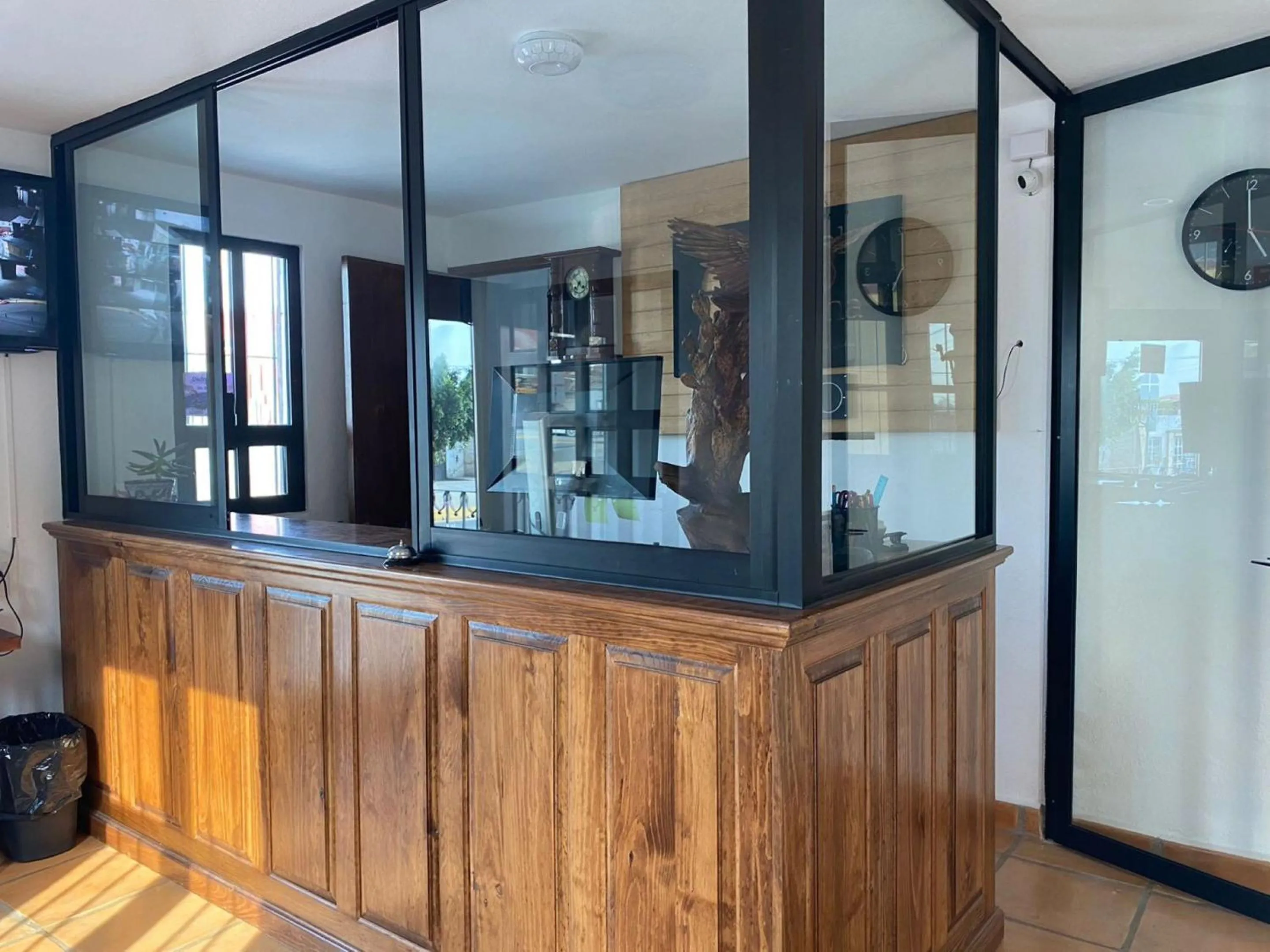 Lobby or reception in Hotel La Lejona