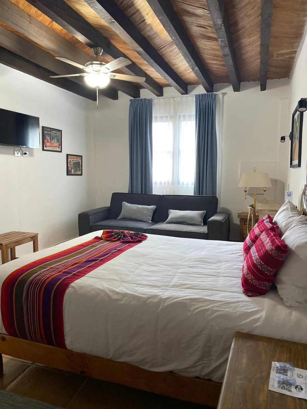 Bed in Hotel La Lejona