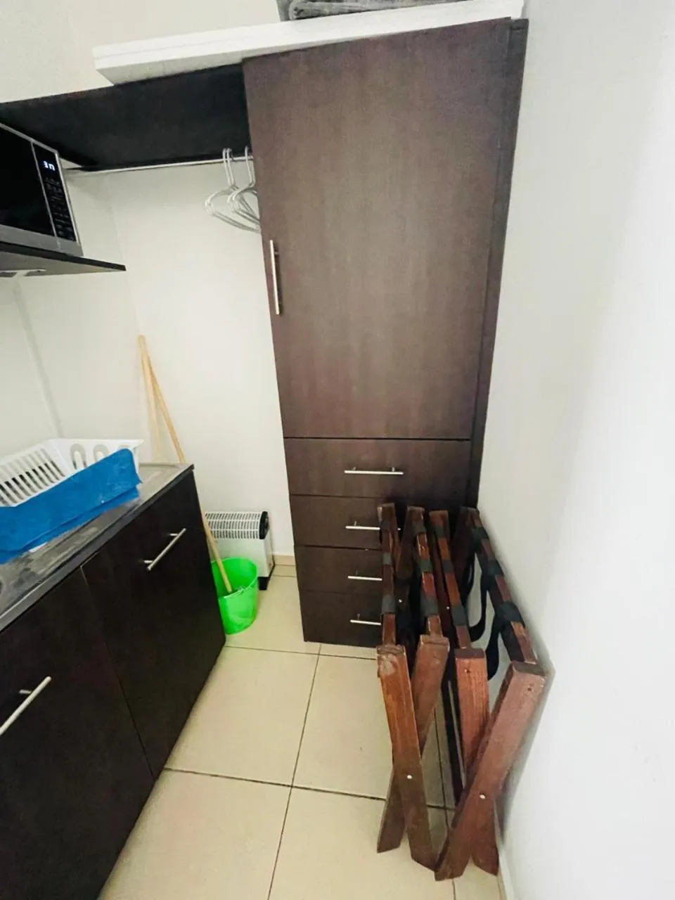 Kitchen or kitchenette in Hotel La Lejona