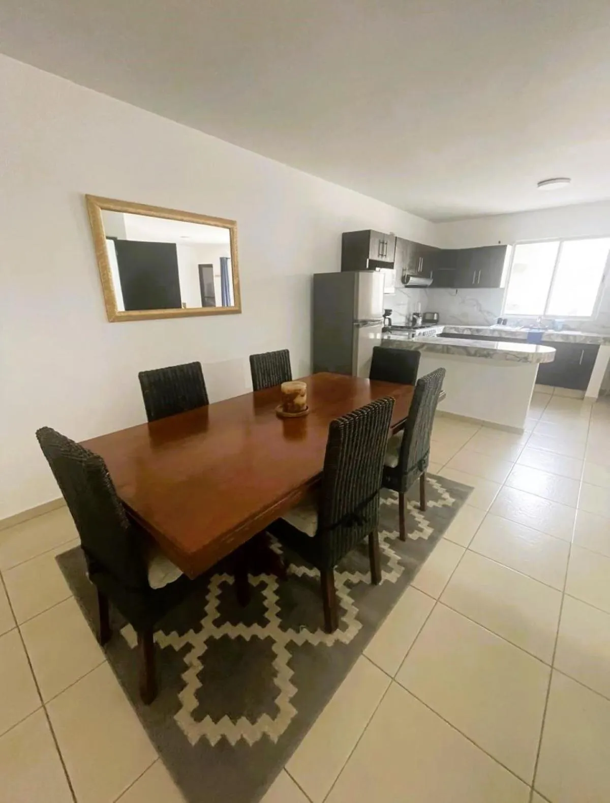 Kitchen or kitchenette in Hotel La Lejona