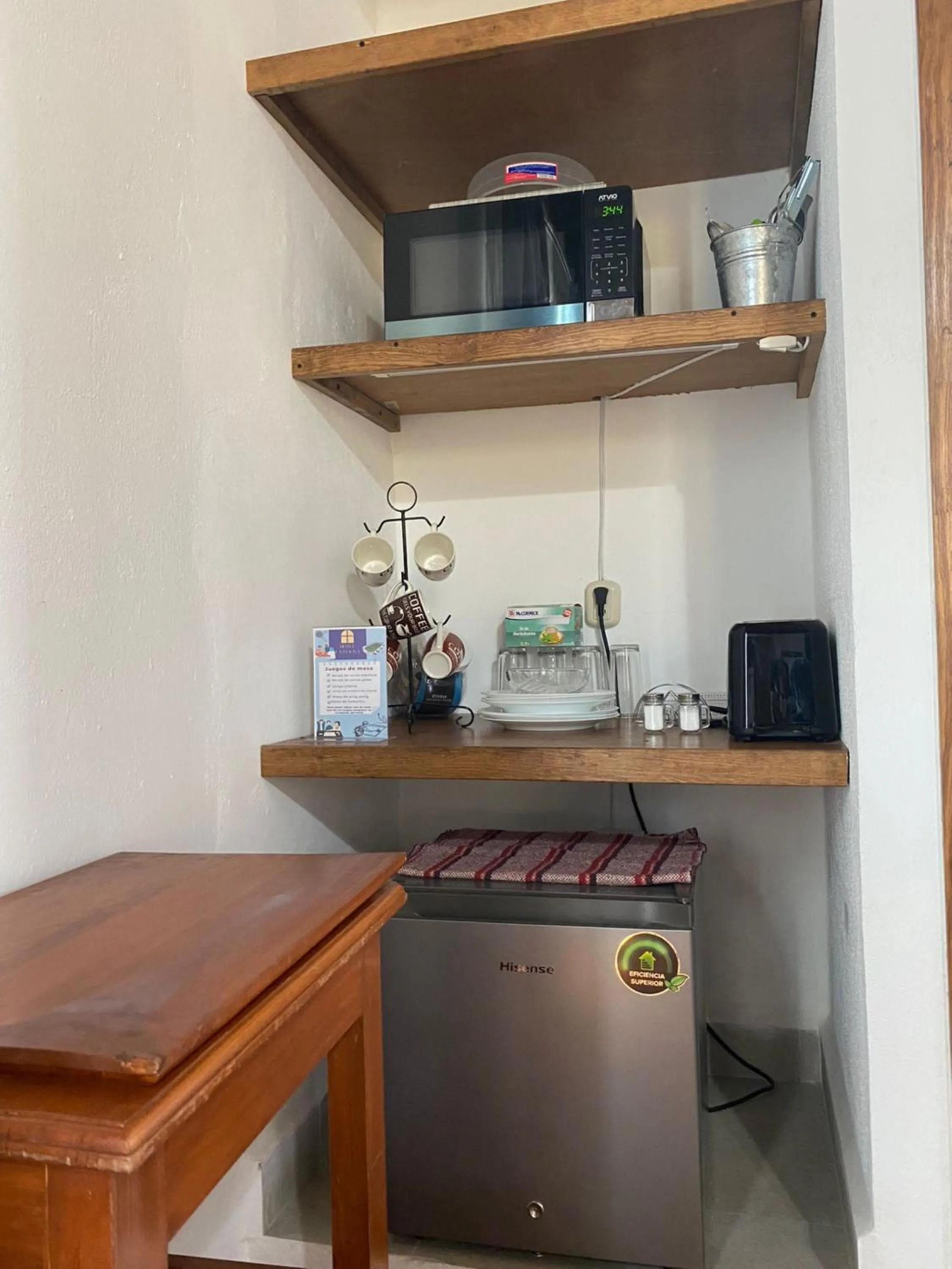 minibar in Hotel La Lejona