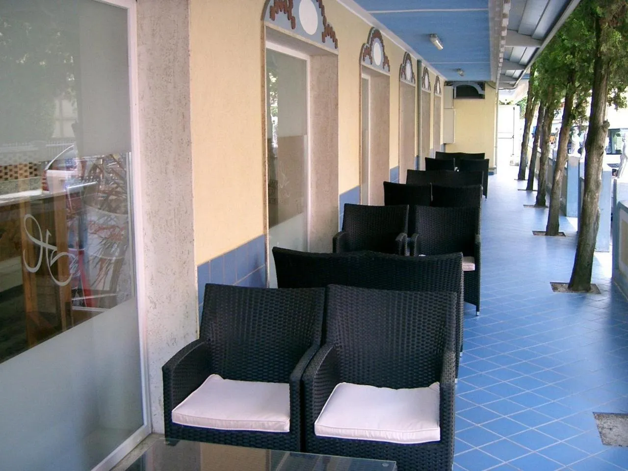 Patio in Hotel Maxim