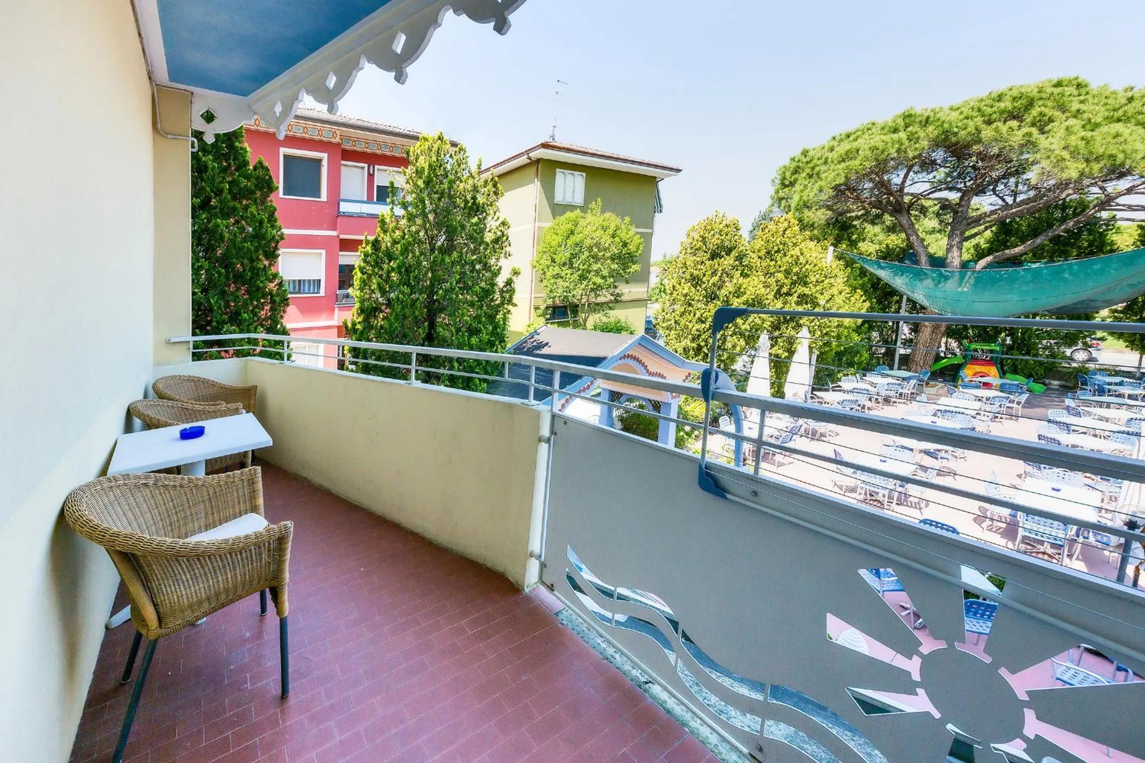 Garden in Hotel Maxim