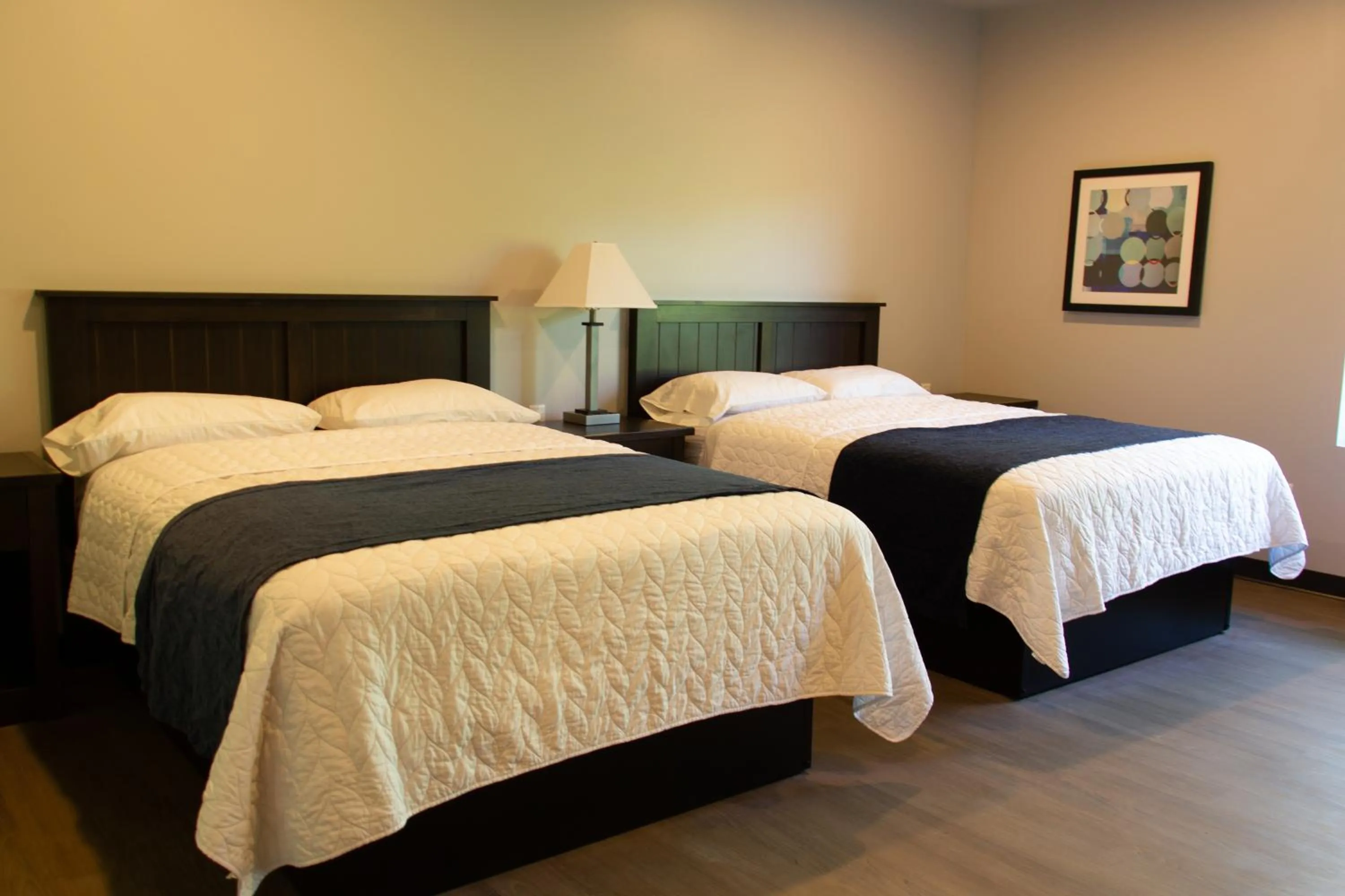 Bed in Watershed Hotel