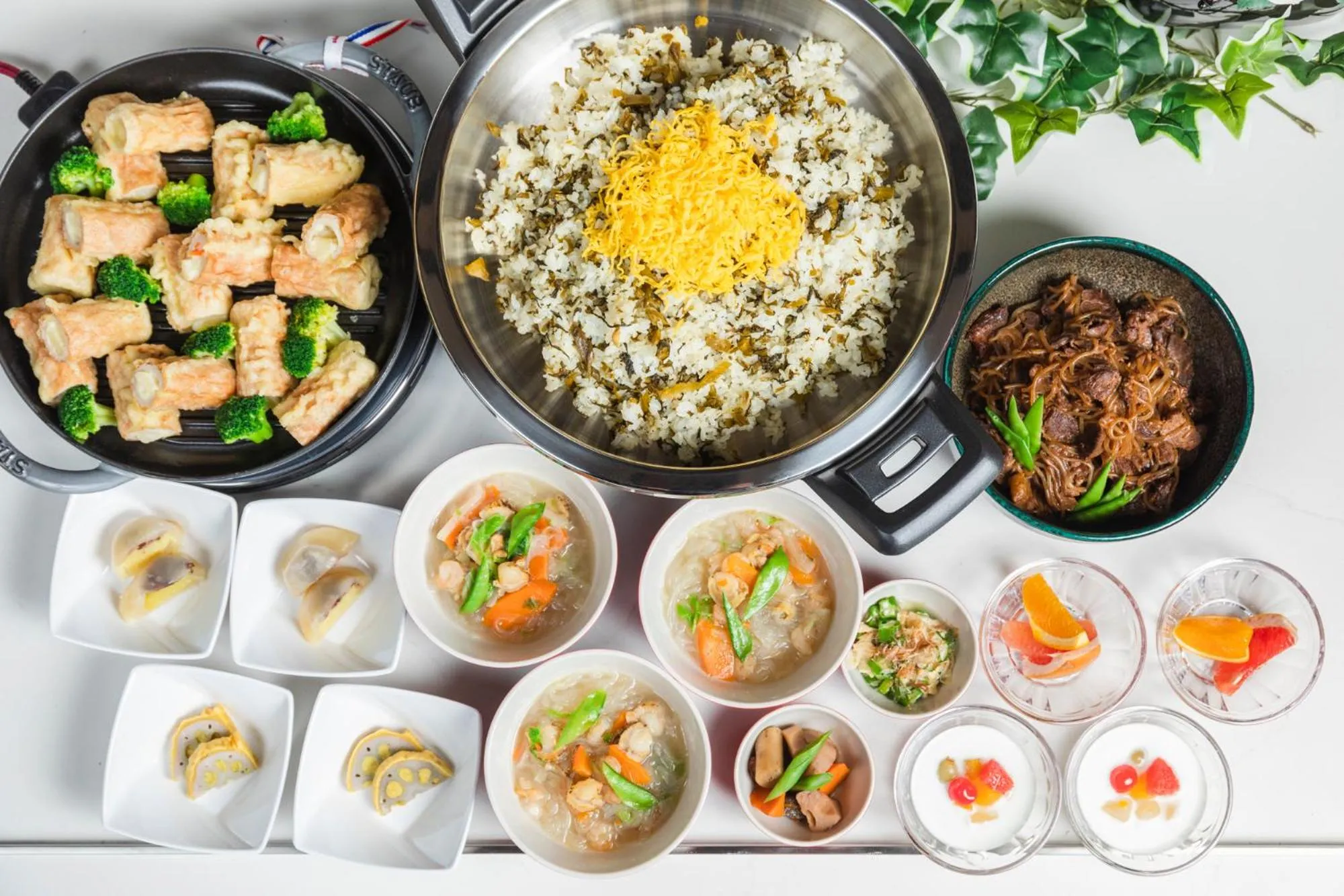 Buffet breakfast in Sotetsu Grand Fresa Kumamoto