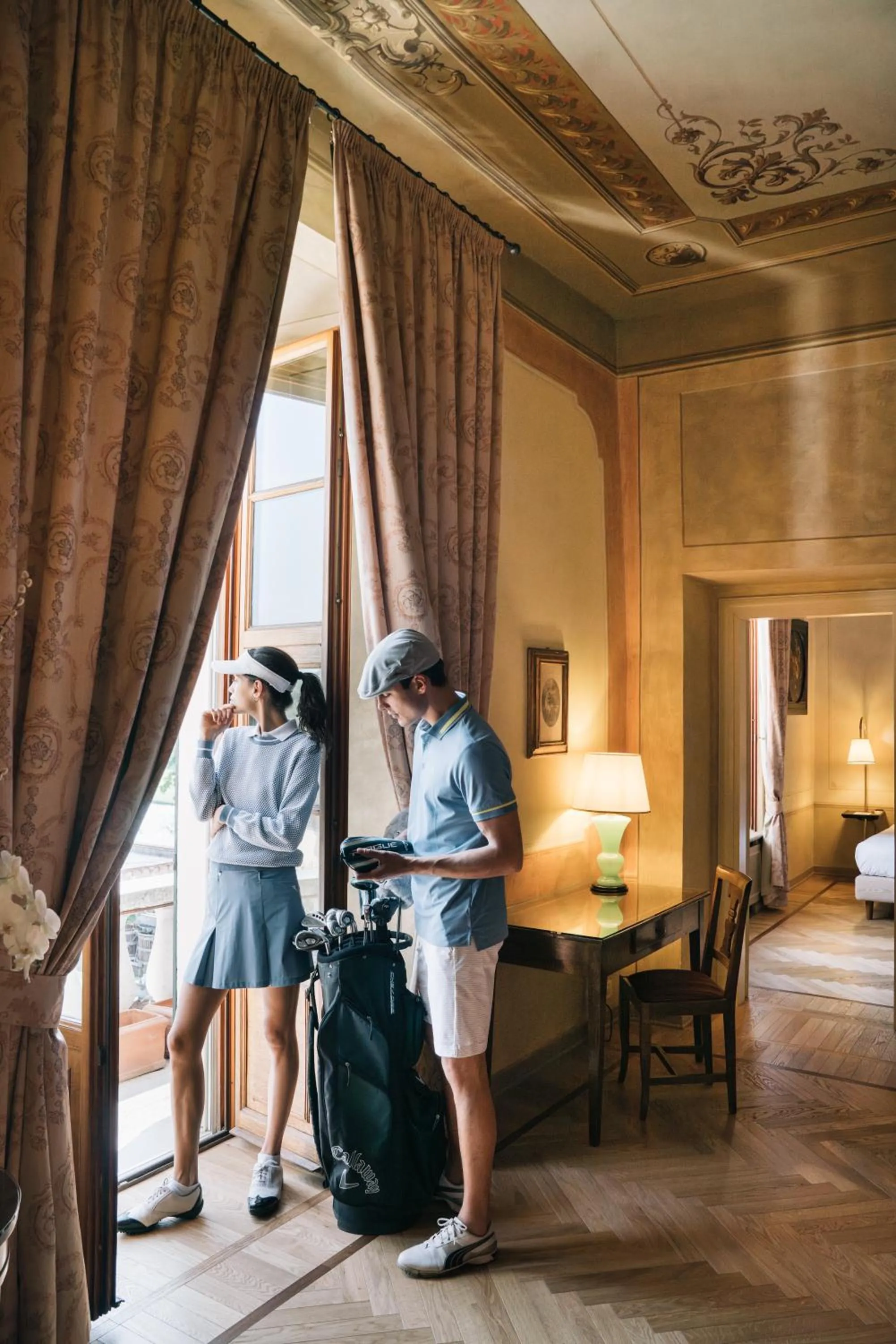 Bedroom in QC Grand Hotel Villa Arzaga Garda Spa & Golf