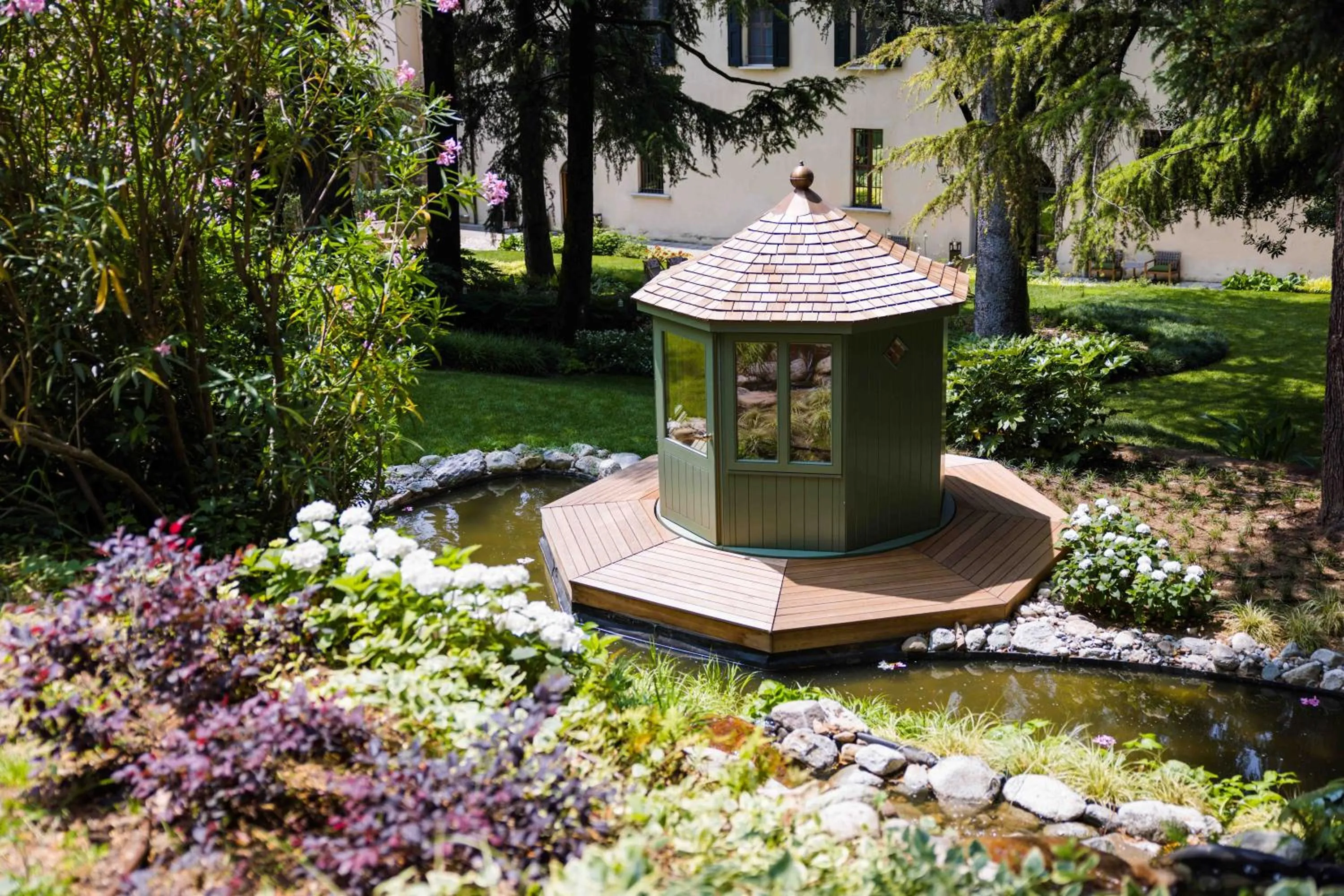 Garden in QC Grand Hotel Villa Arzaga Garda Spa & Golf