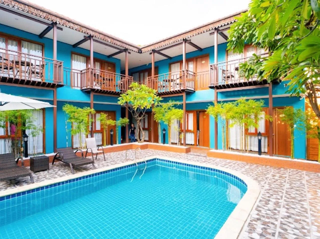 Facade/entrance in New Champa Boutique Hotel