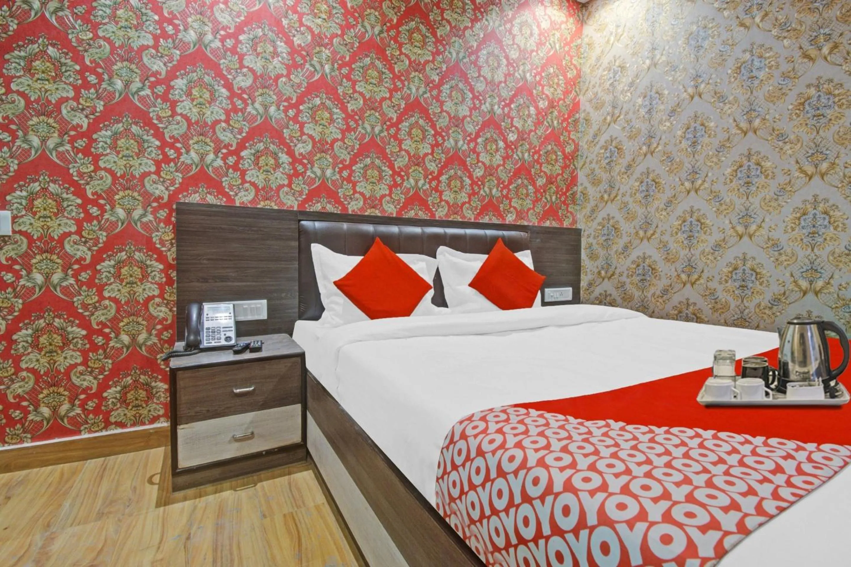Bedroom in Hotel O Shree Mangalkamna