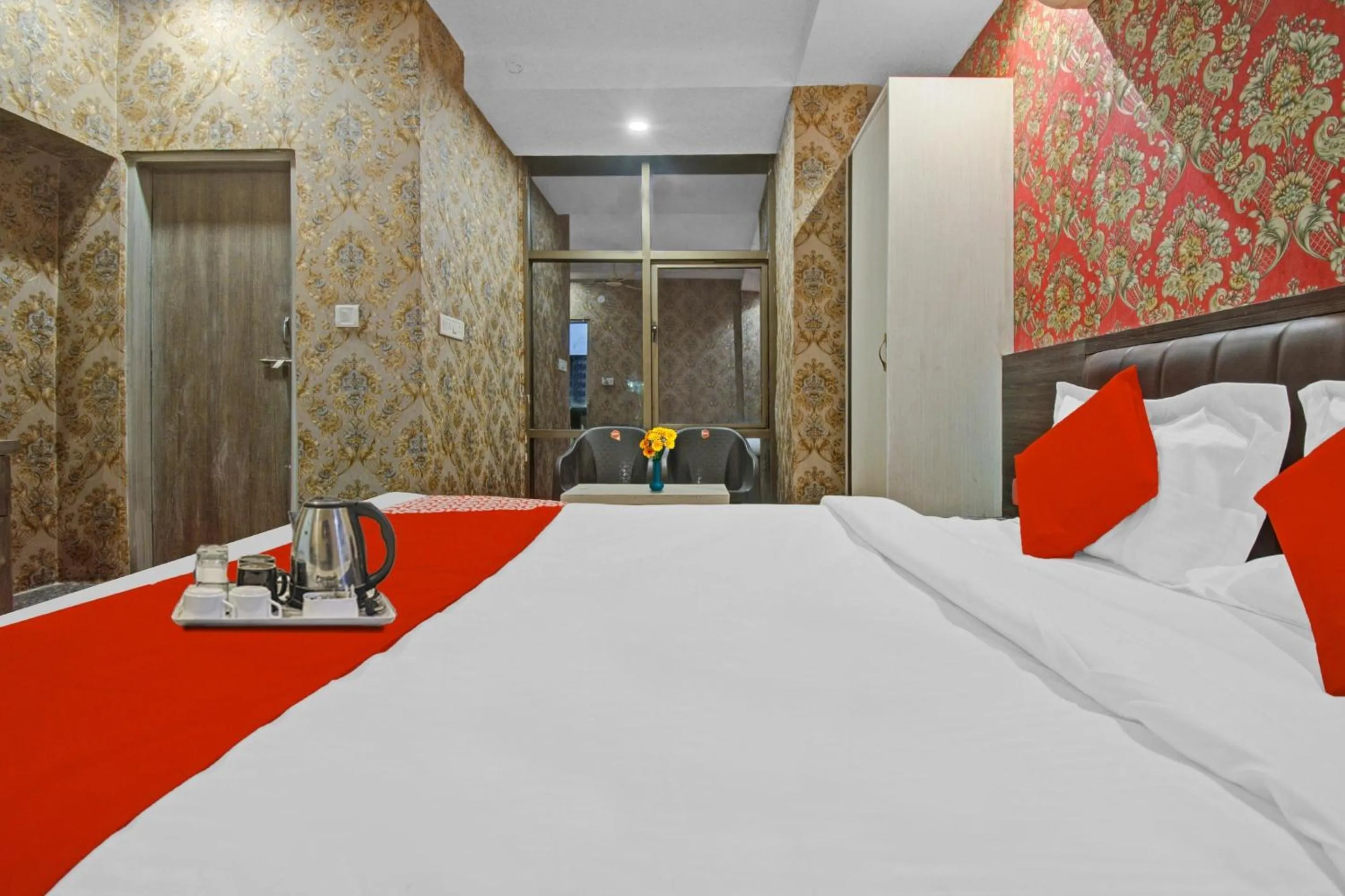 Bedroom in Hotel O Shree Mangalkamna