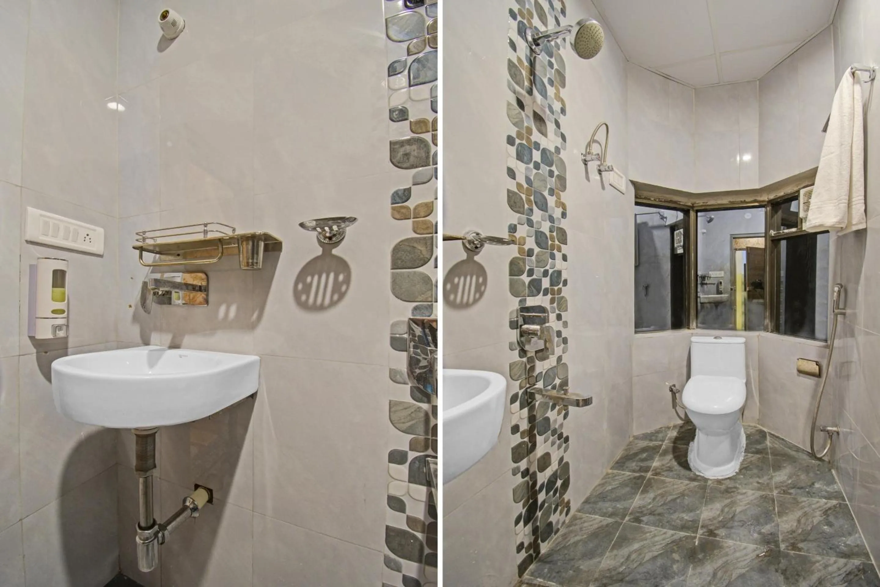 Bathroom in Hotel O Shree Mangalkamna