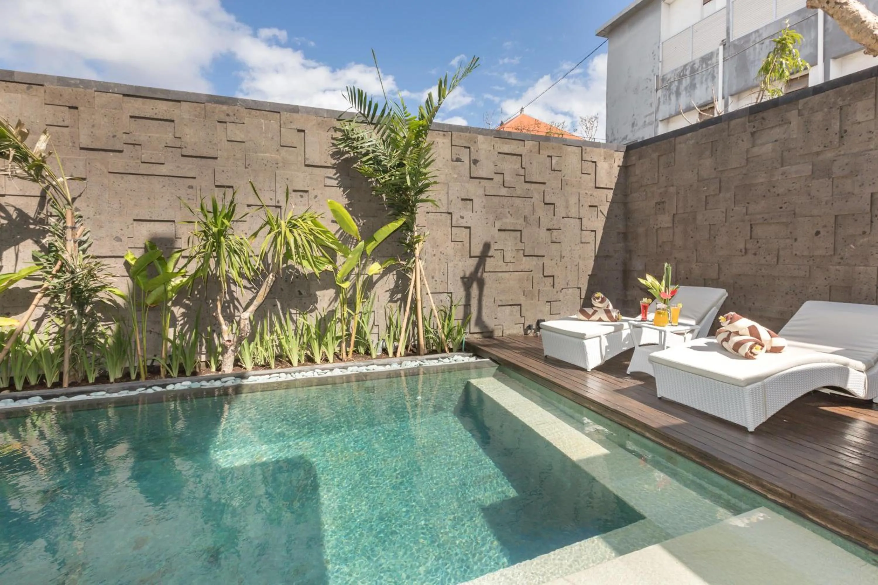 Swimming pool in Villa Louis Seminyak by Nagisa Bali