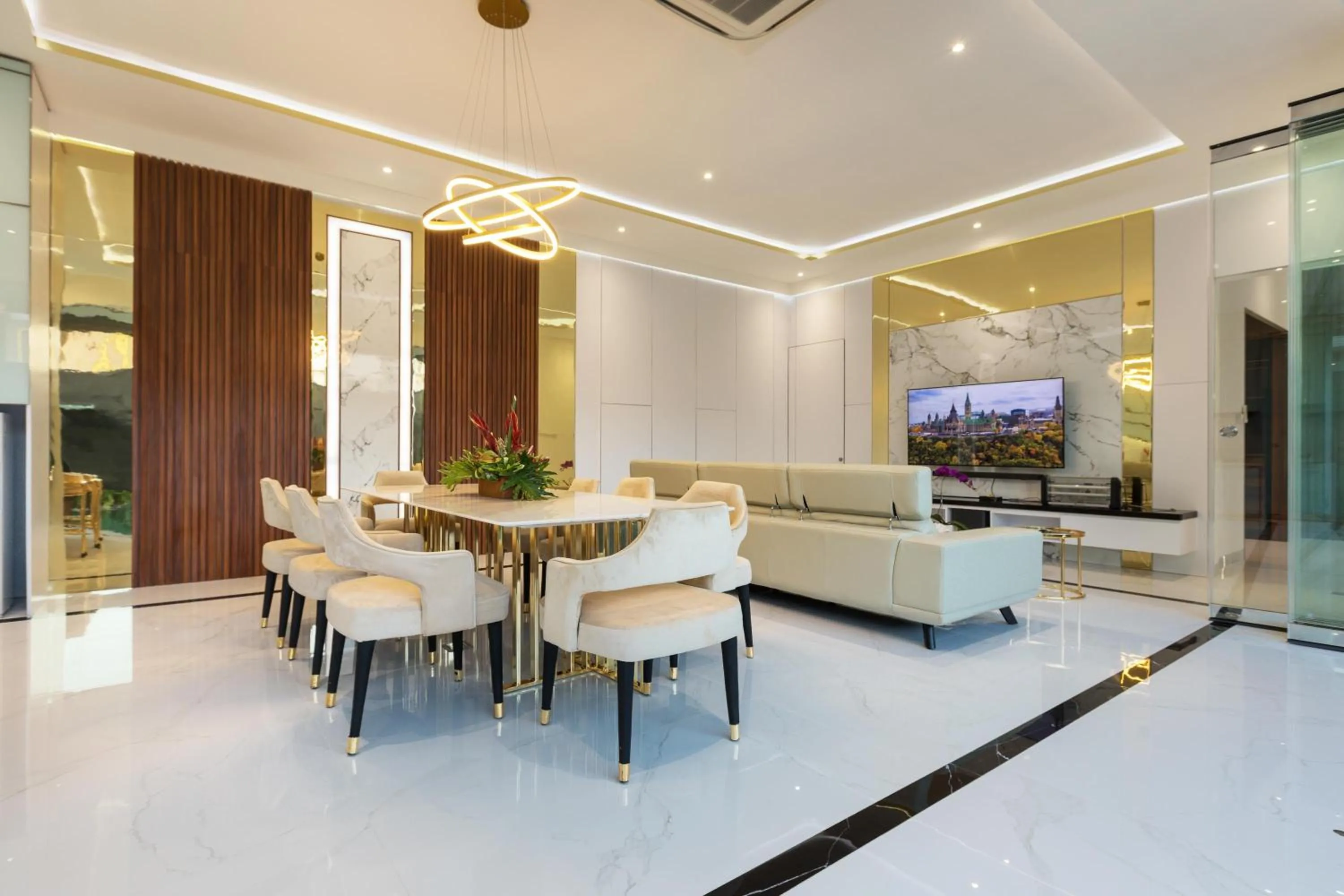 Dining area in Villa Louis Seminyak by Nagisa Bali