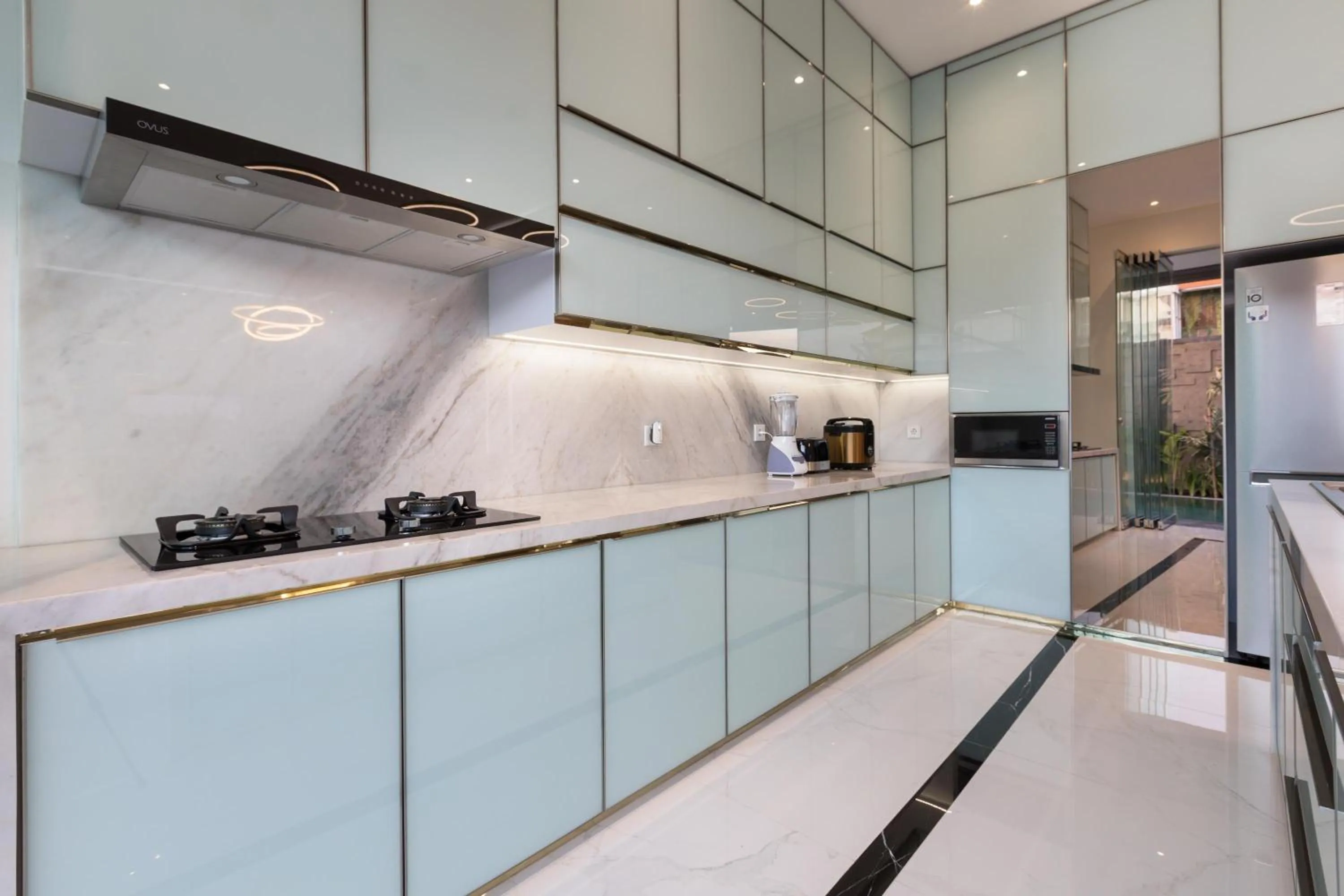 Kitchen or kitchenette in Villa Louis Seminyak by Nagisa Bali