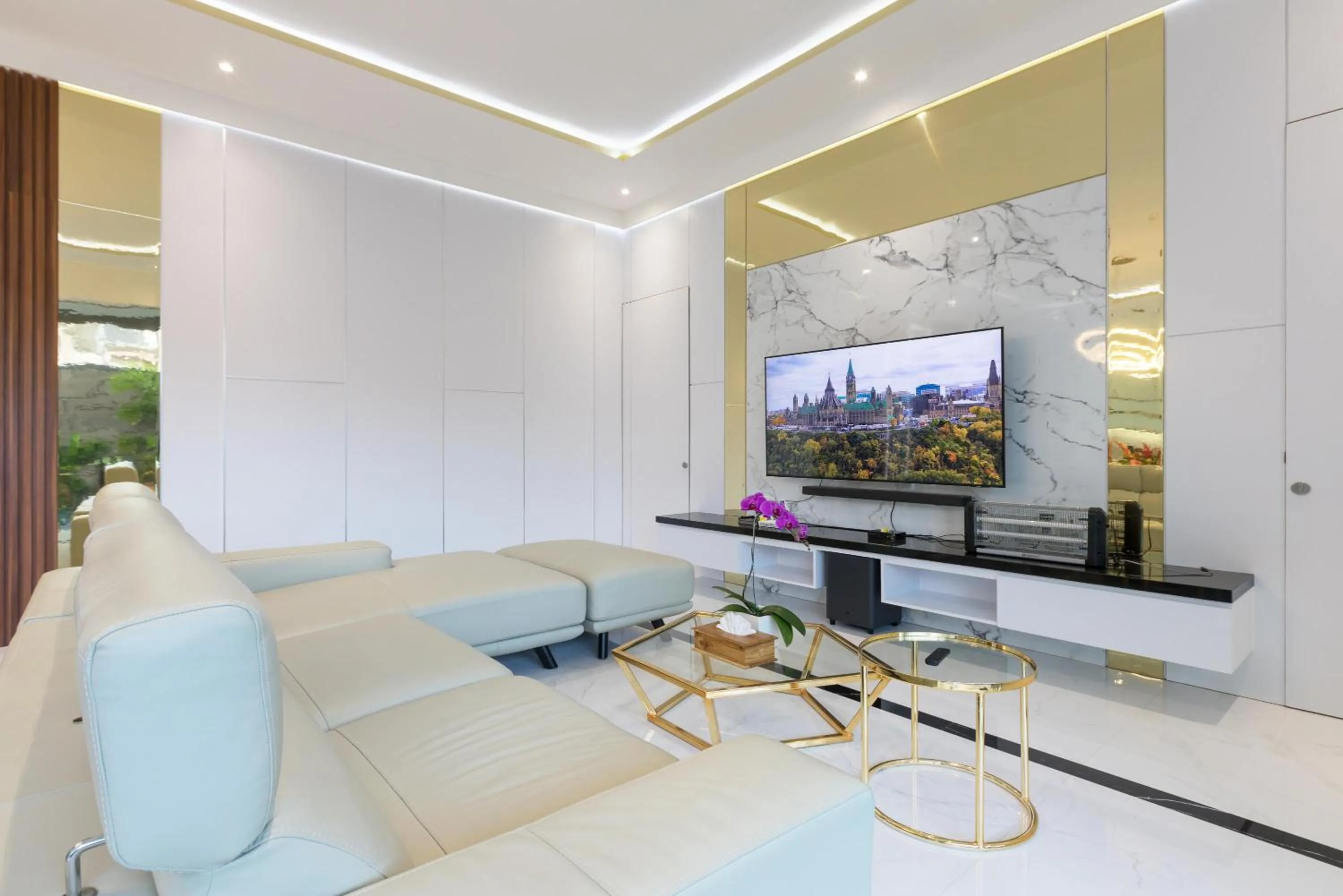 Living room in Villa Louis Seminyak by Nagisa Bali