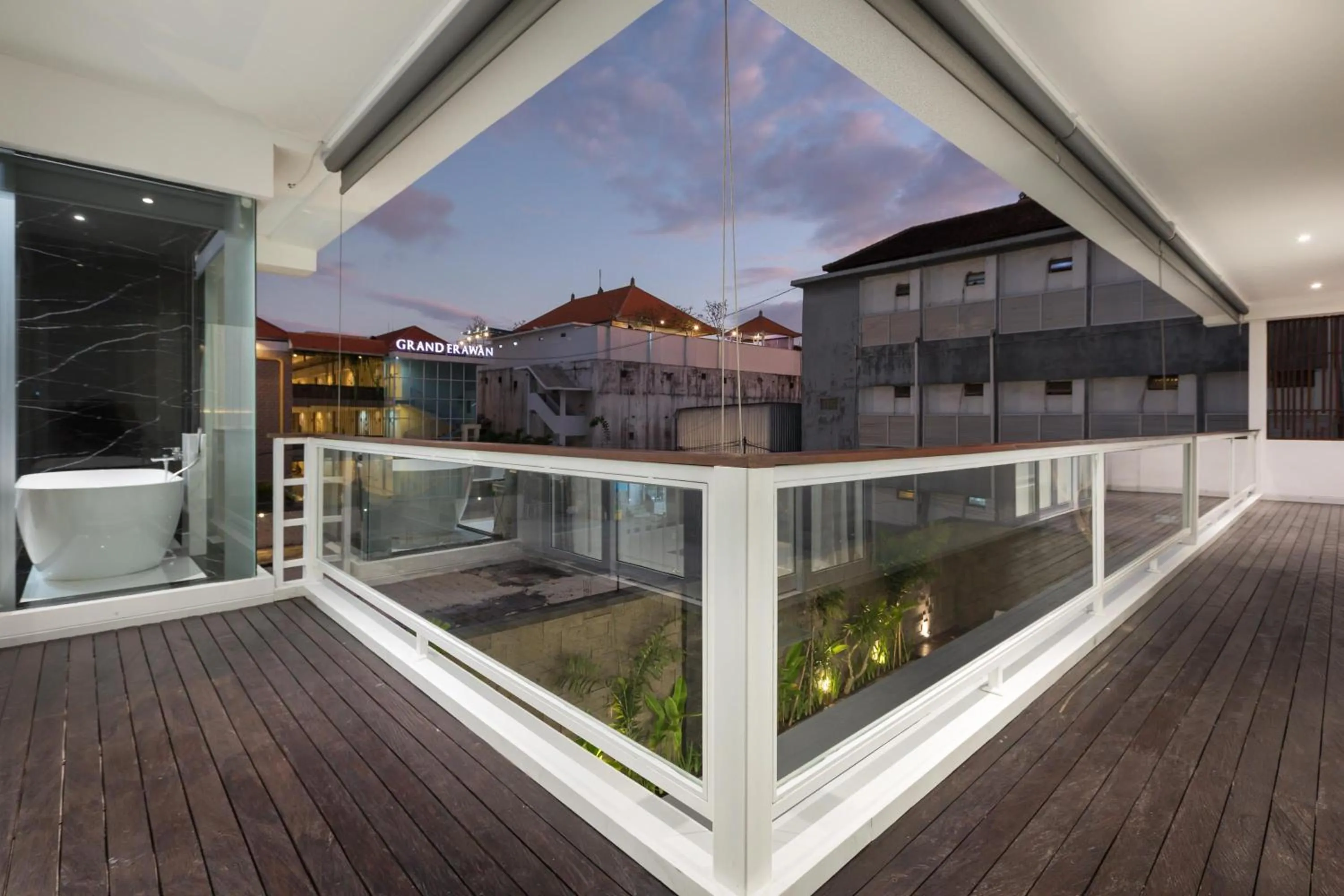 Balcony/Terrace in Villa Louis Seminyak by Nagisa Bali