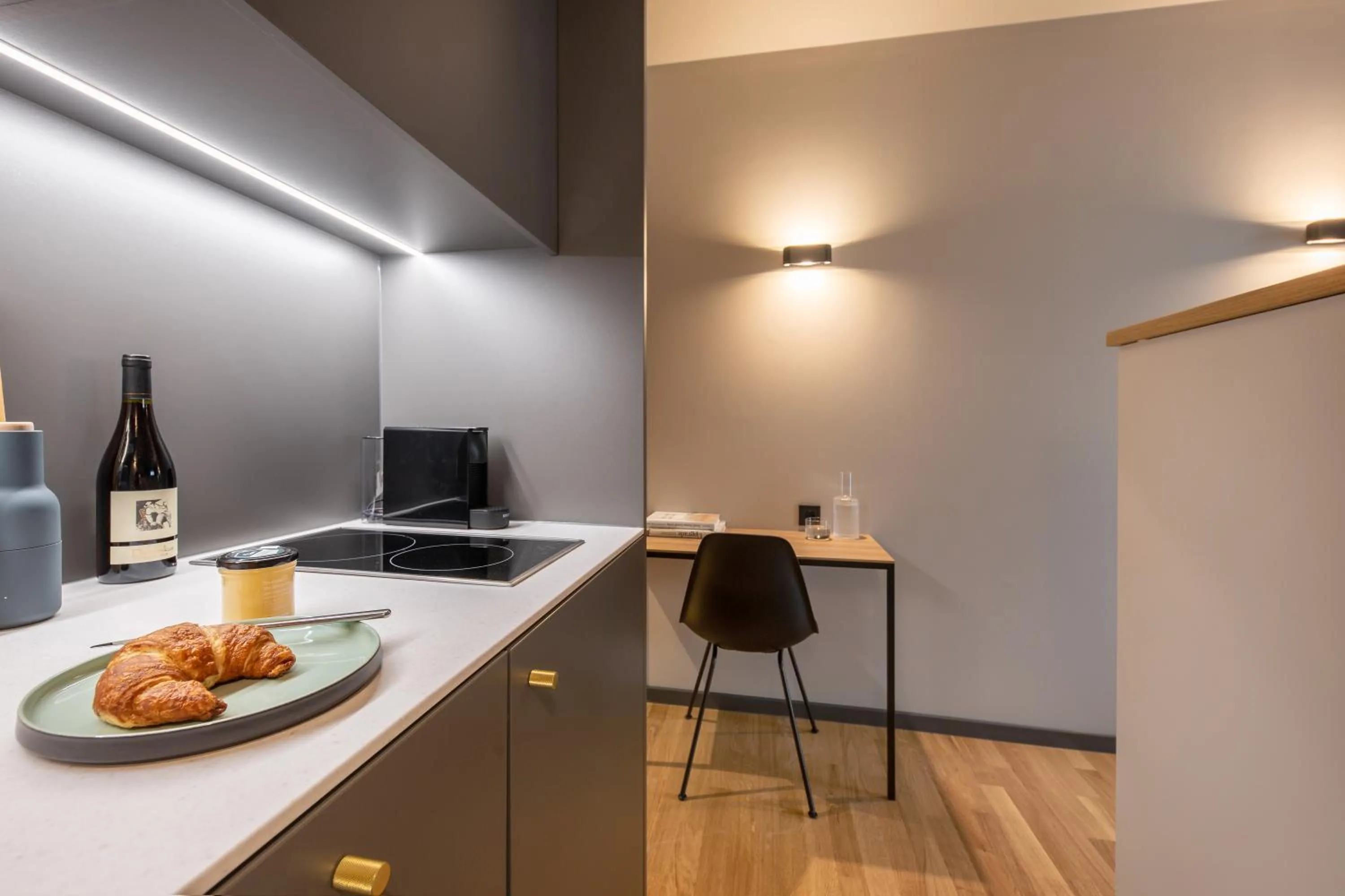 kitchen in ipartment Berlin Airport