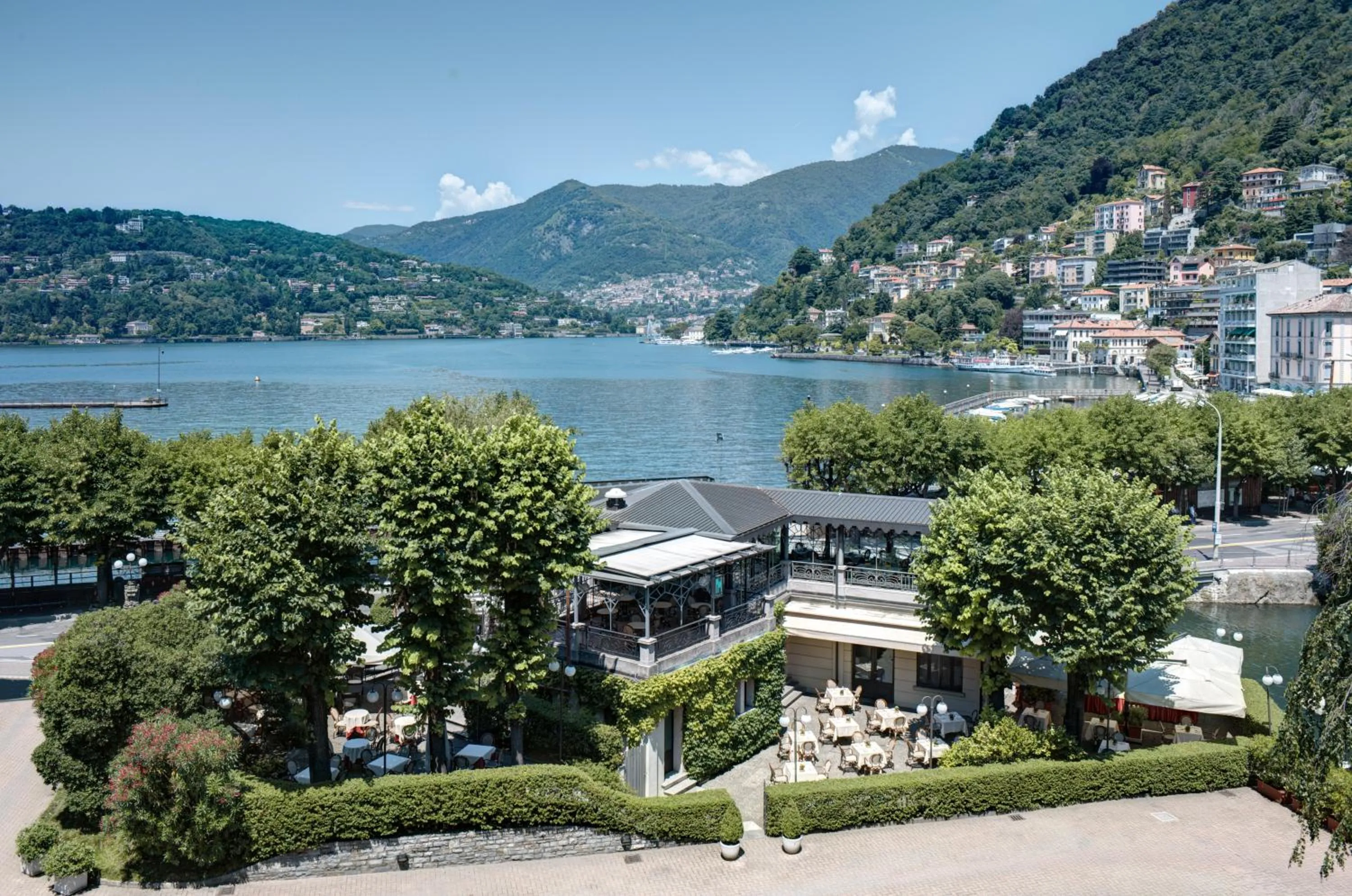 View (from property/room) in Palace Hotel Lake Como