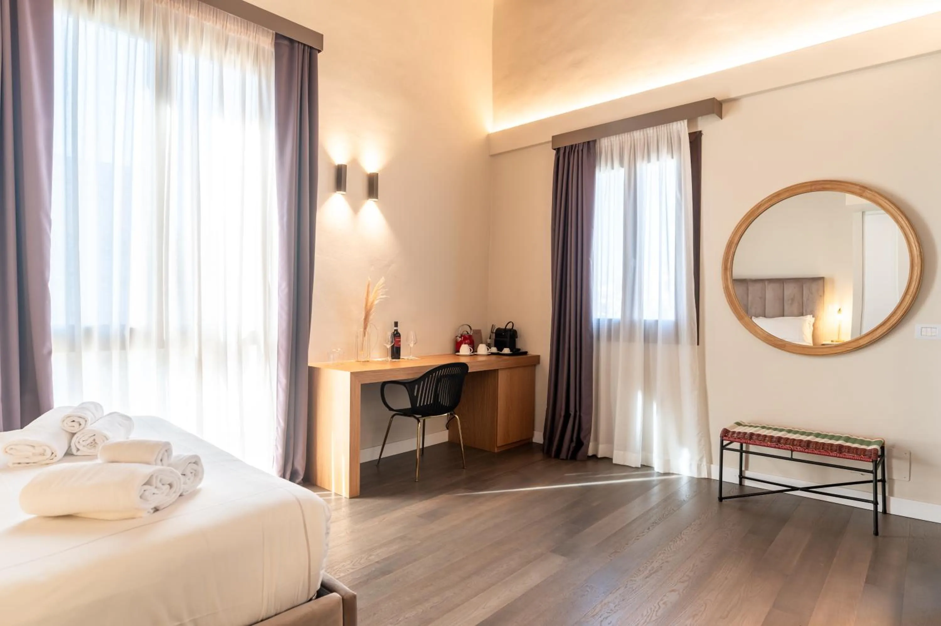 Bed in Bastione Spasimo Boutique Hotel