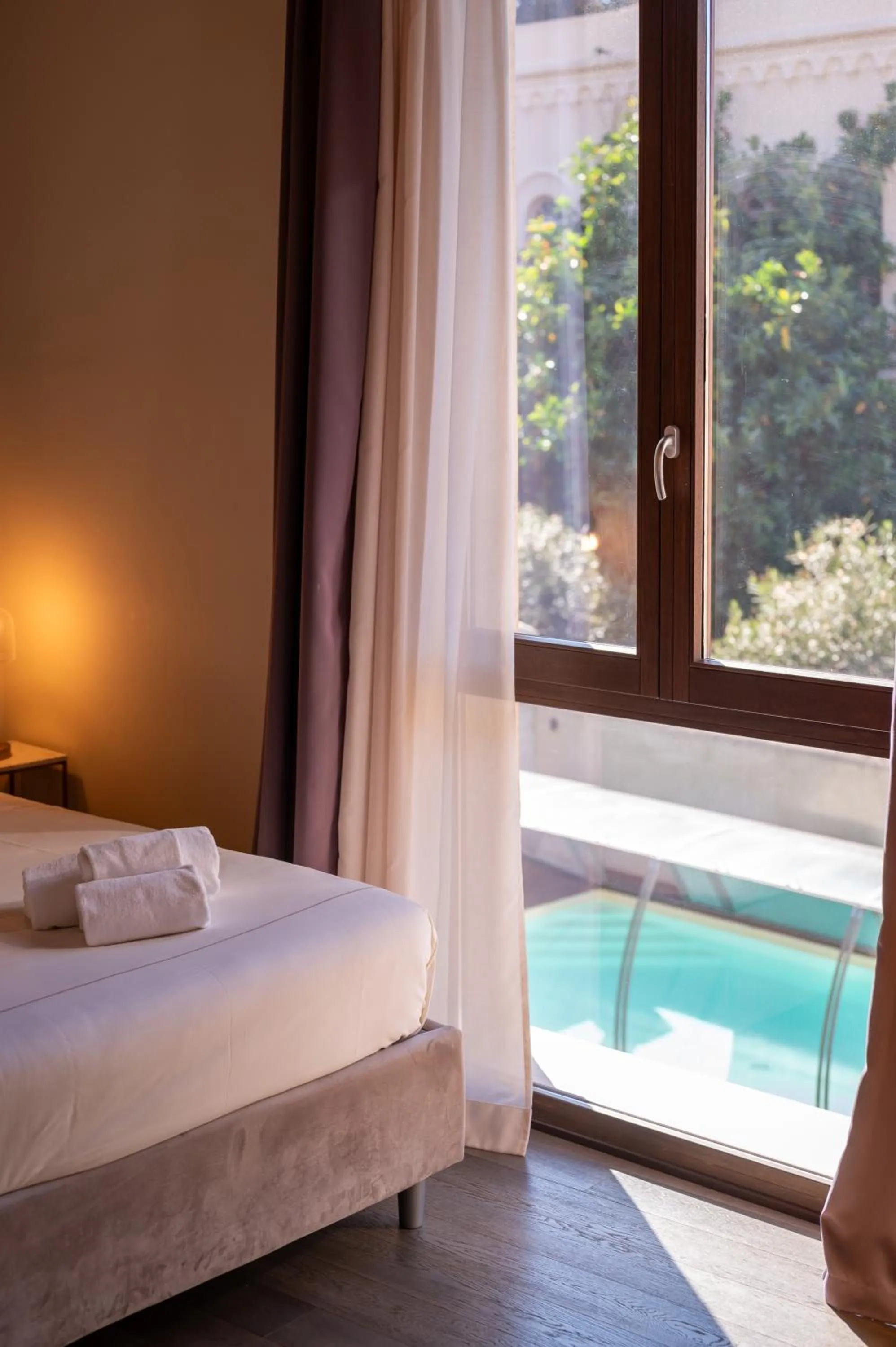 Bed in Bastione Spasimo Boutique Hotel