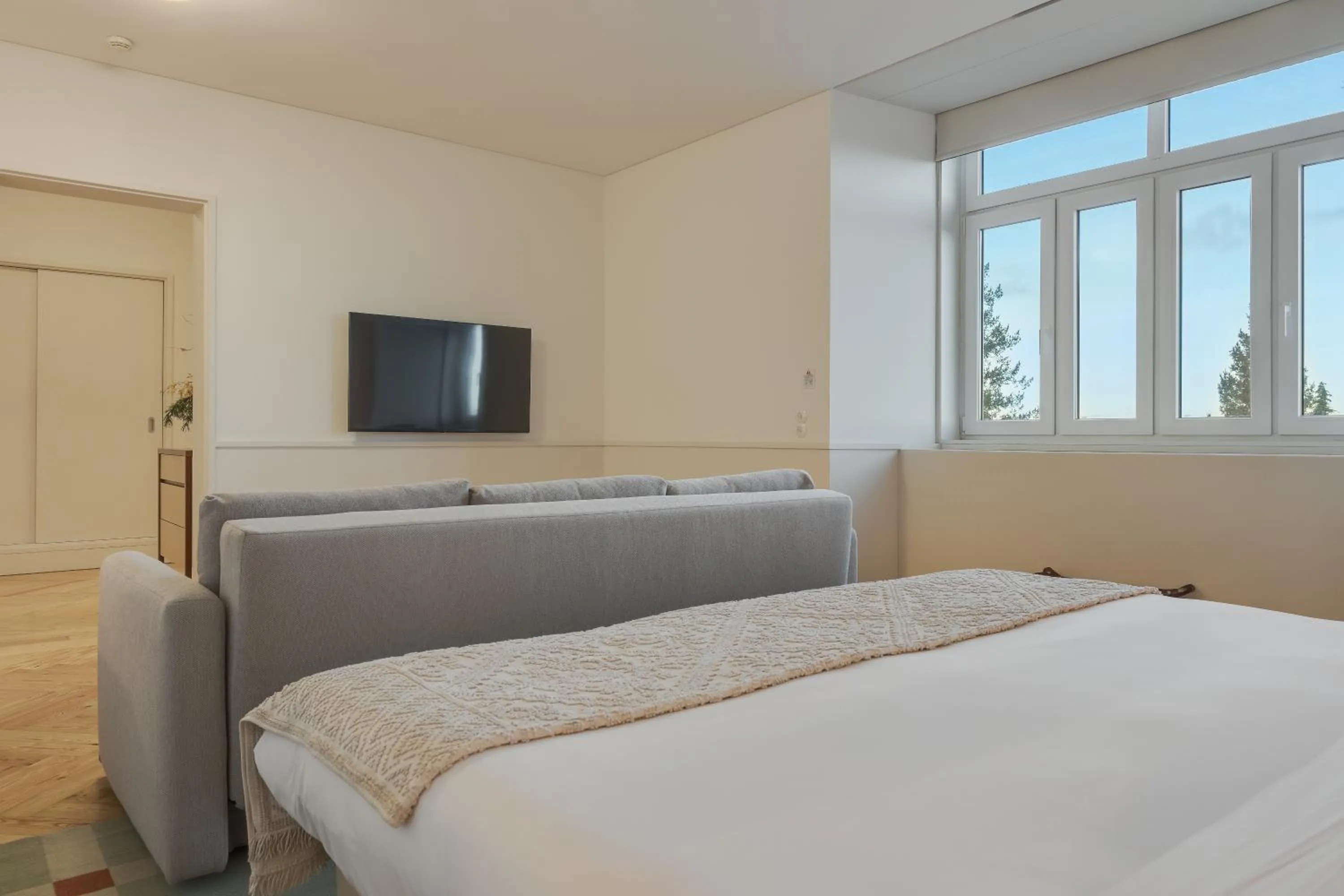 Photo of the whole room, Bed in Pousada da Serra da Estrela
