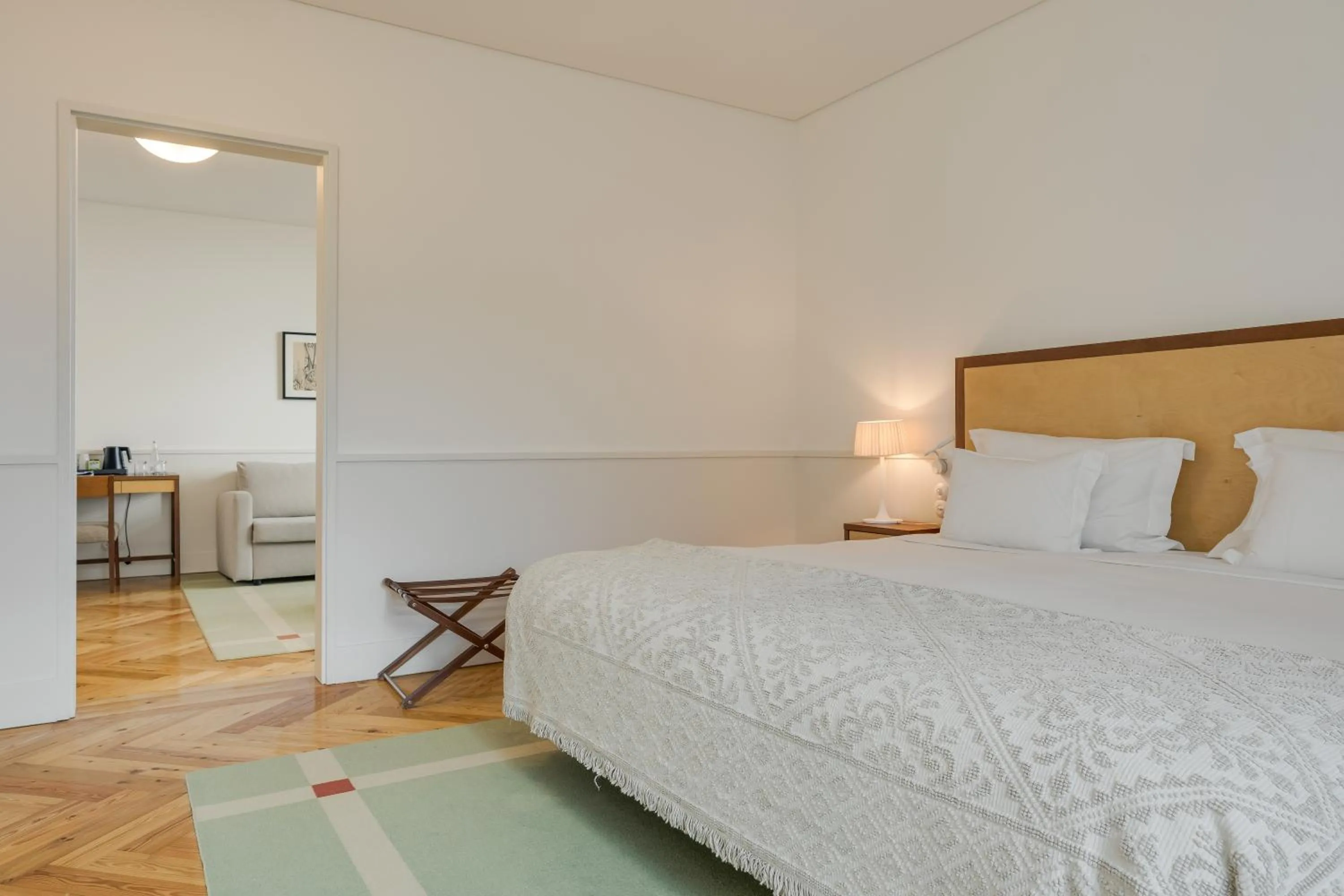 Bed in Pousada da Serra da Estrela