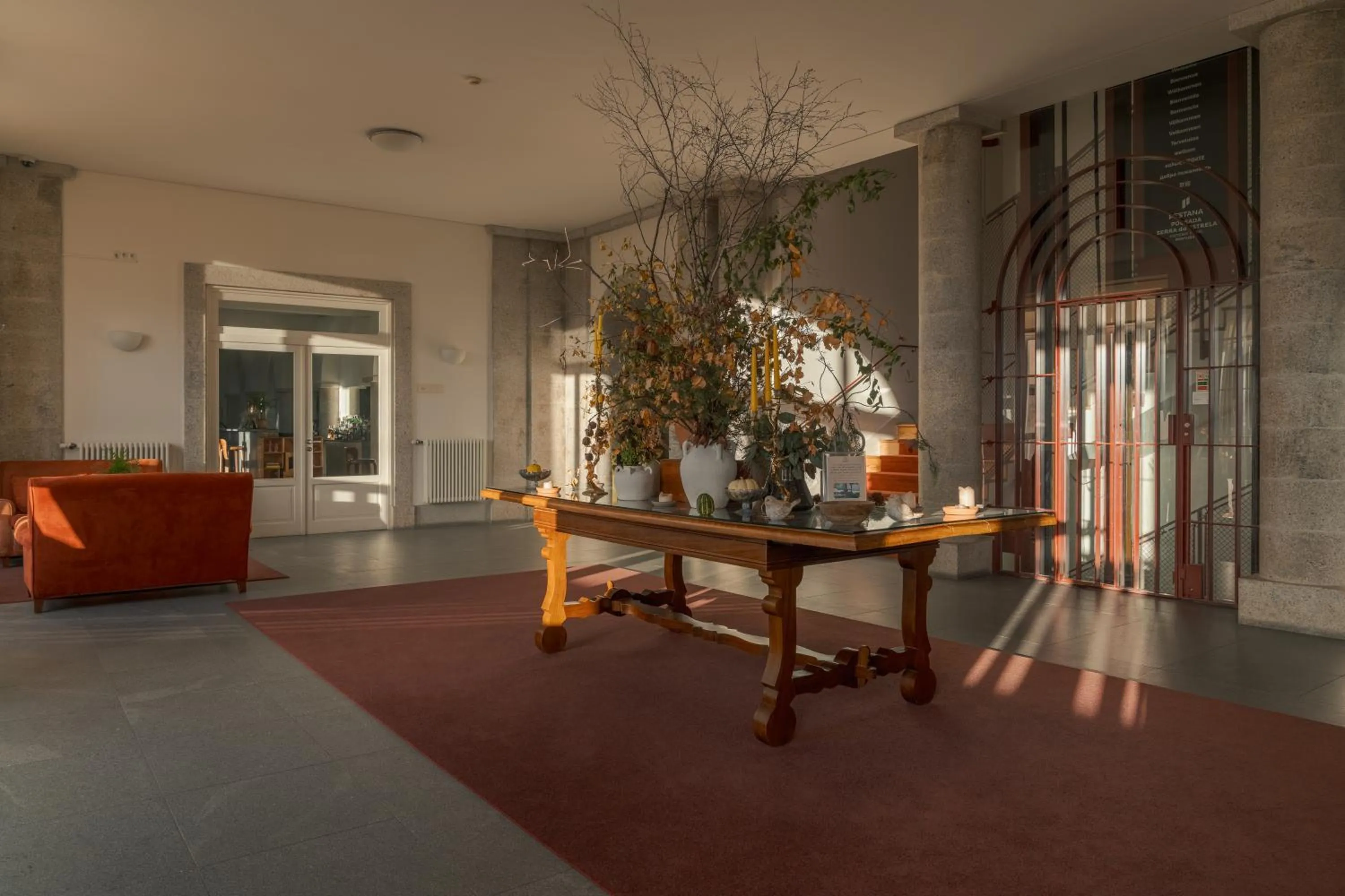 Living room in Pousada da Serra da Estrela