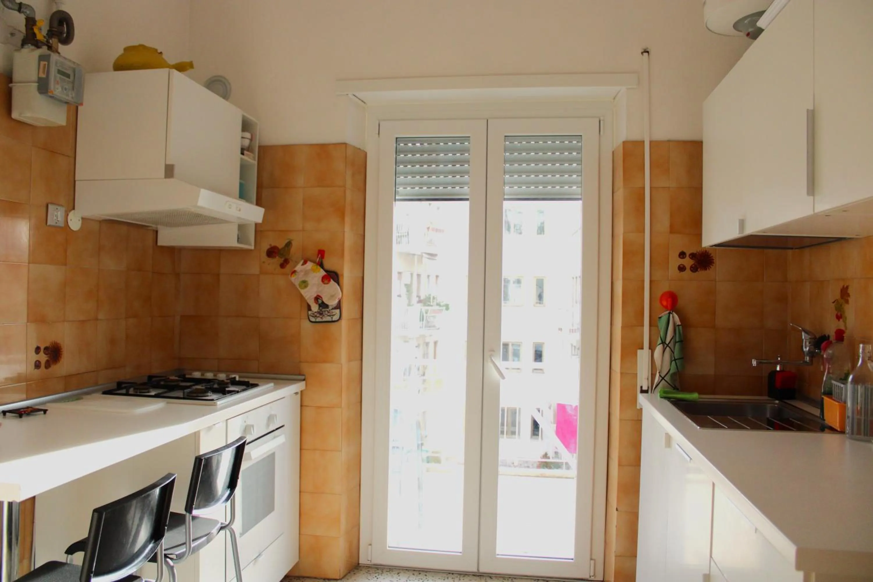 Communal kitchen in Mikasa Balduina Roma