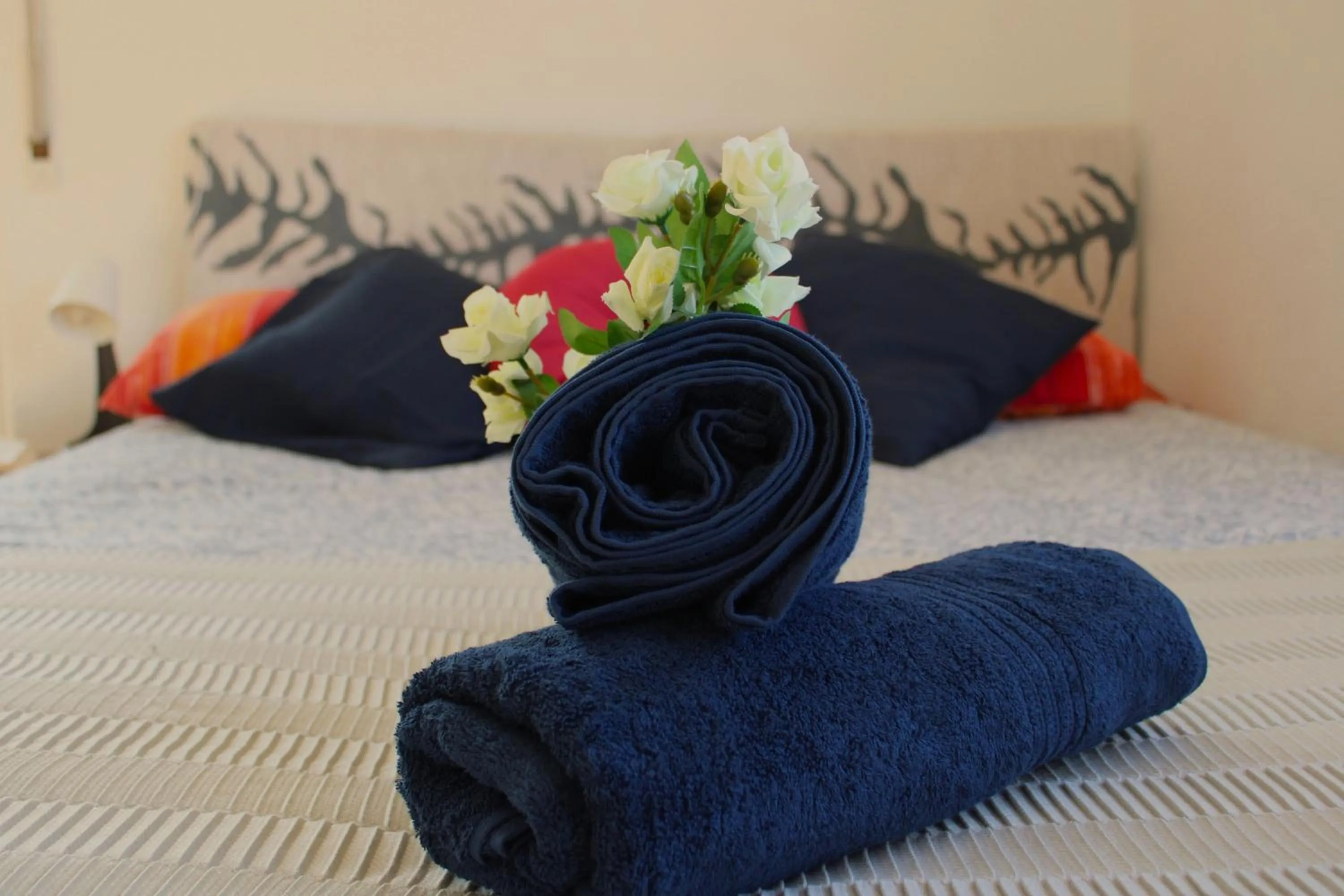 Bedroom, Bed in Mikasa Balduina Roma