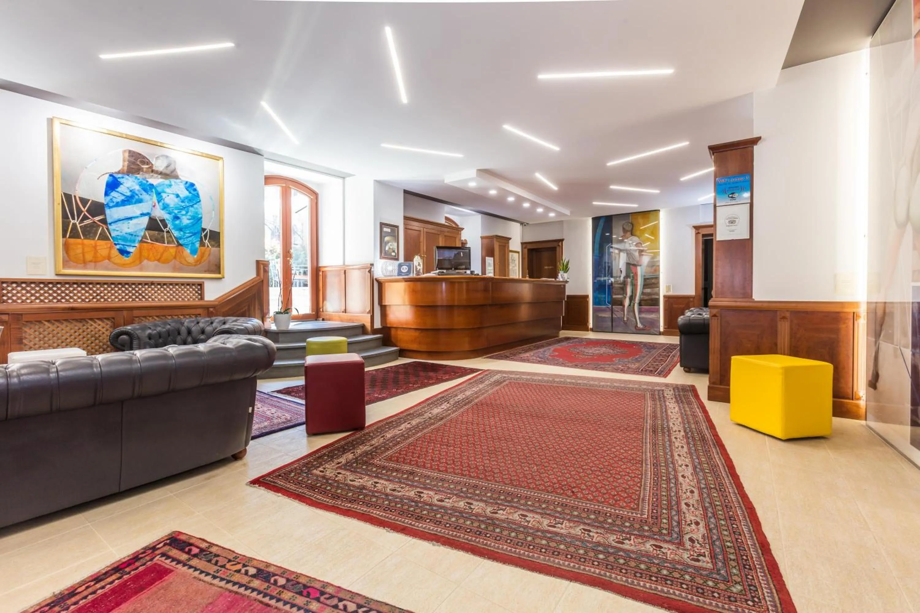 Lobby or reception in Hotel Duomo