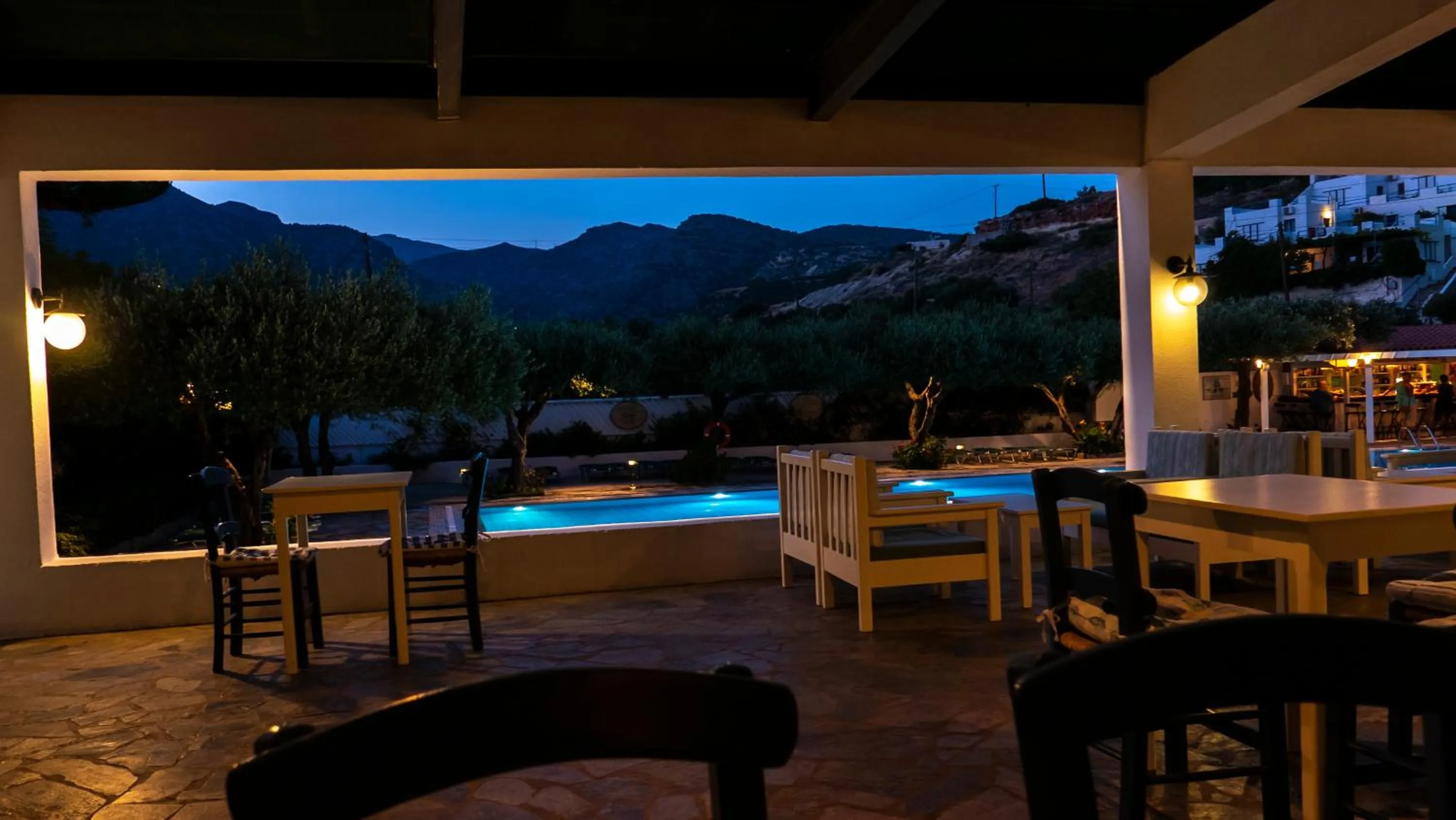 Swimming pool in Villea Village