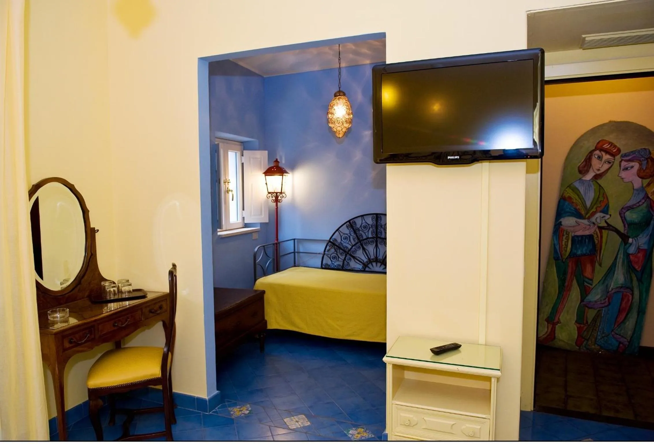 TV and multimedia, Bed in Hotel Palladio