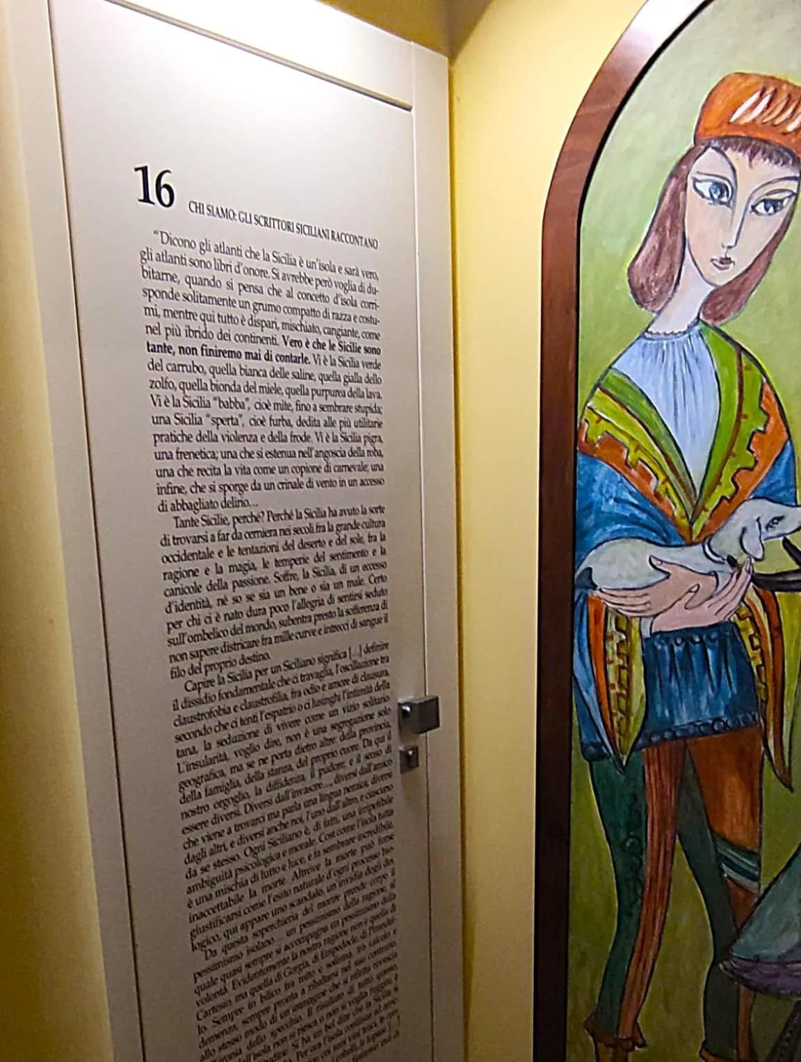 Decorative detail in Hotel Palladio