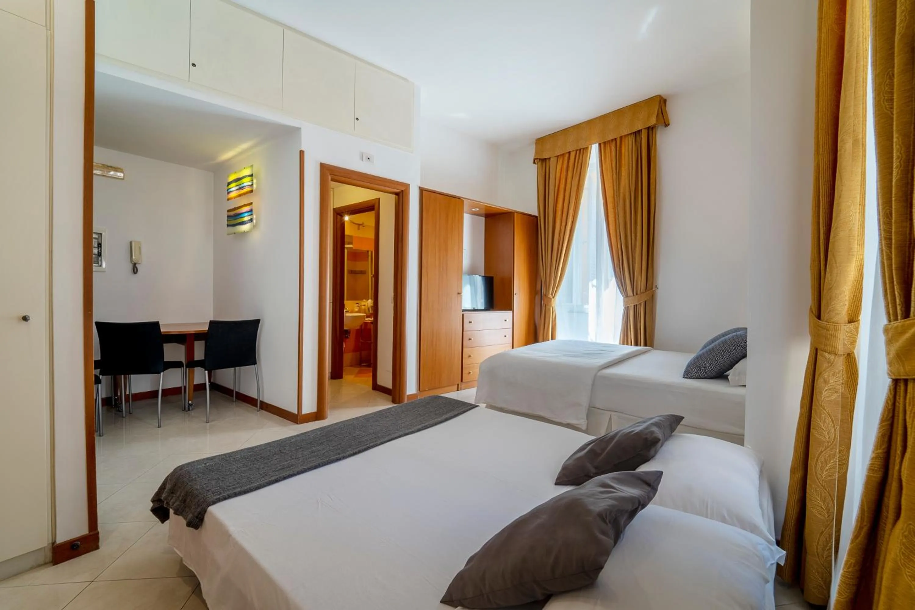 Photo of the whole room, Bed in il passetto