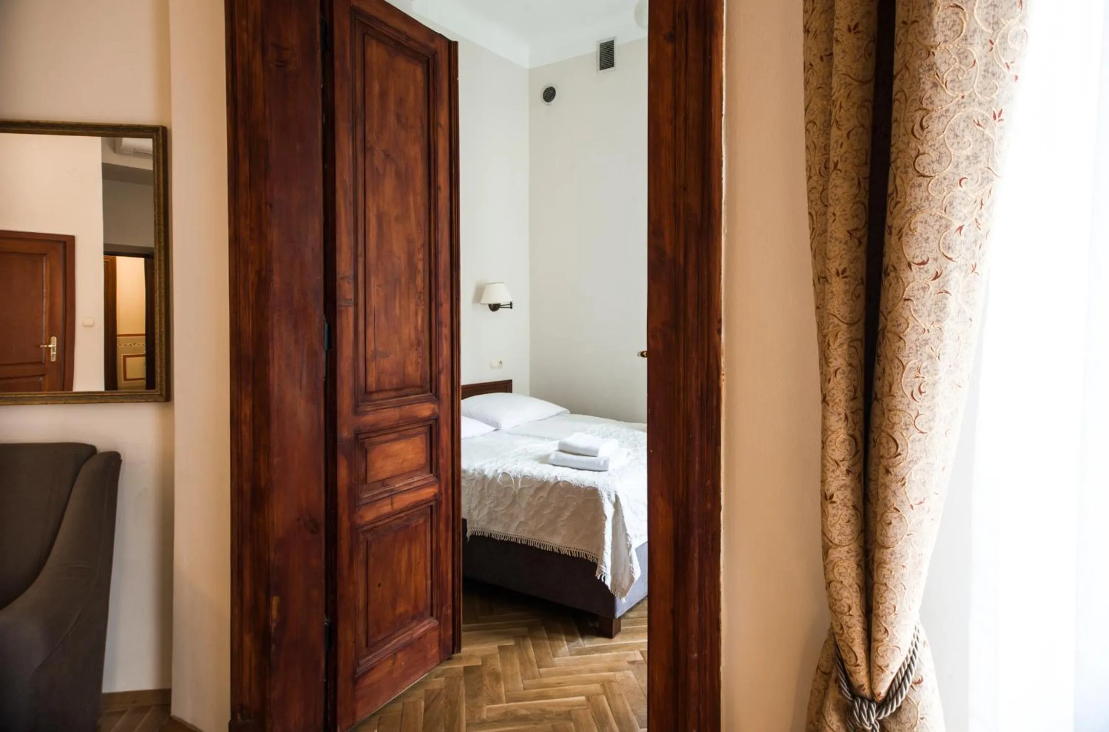 Bedroom, Bed in Aparthotel Basztowa